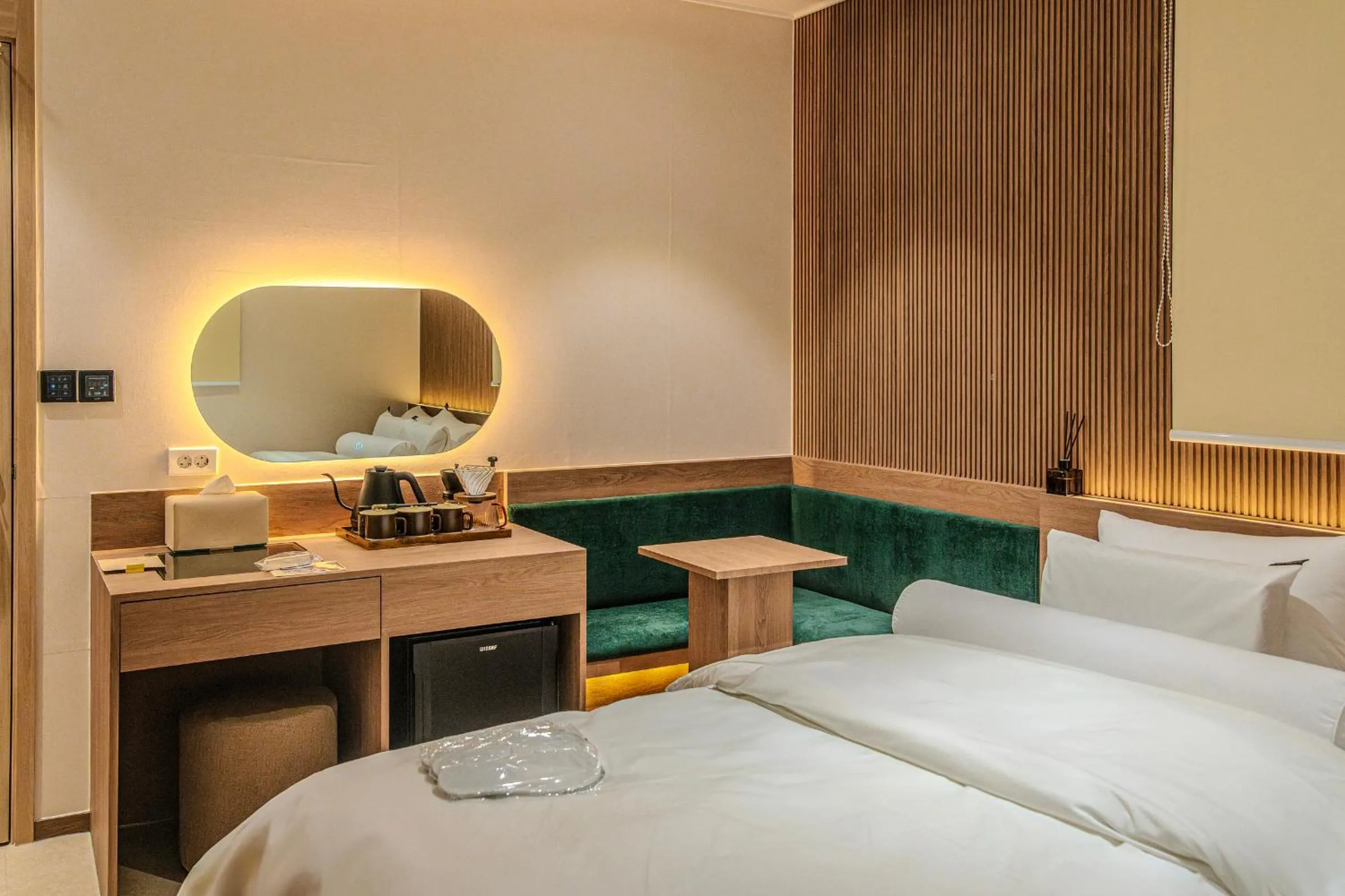 Bedroom, Bed in Maison de Onu Gwangju Cheomdan