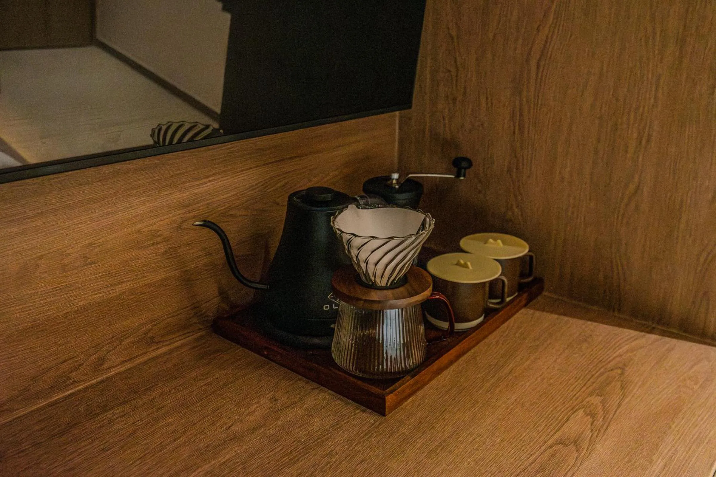Coffee/tea facilities in Maison de Onu Gwangju Cheomdan