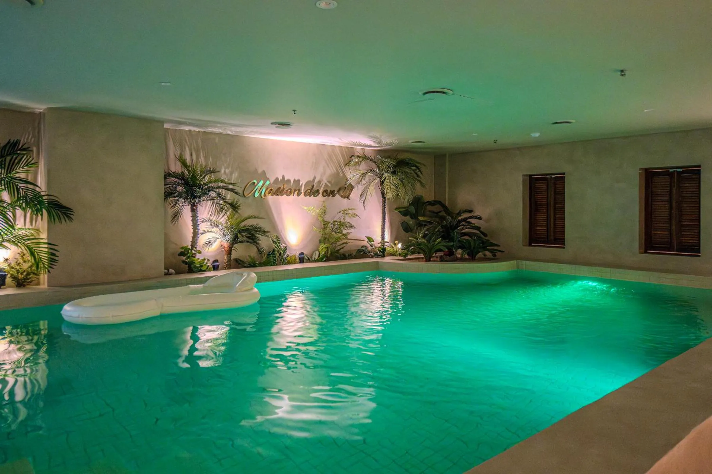Swimming pool in Maison de Onu Gwangju Cheomdan