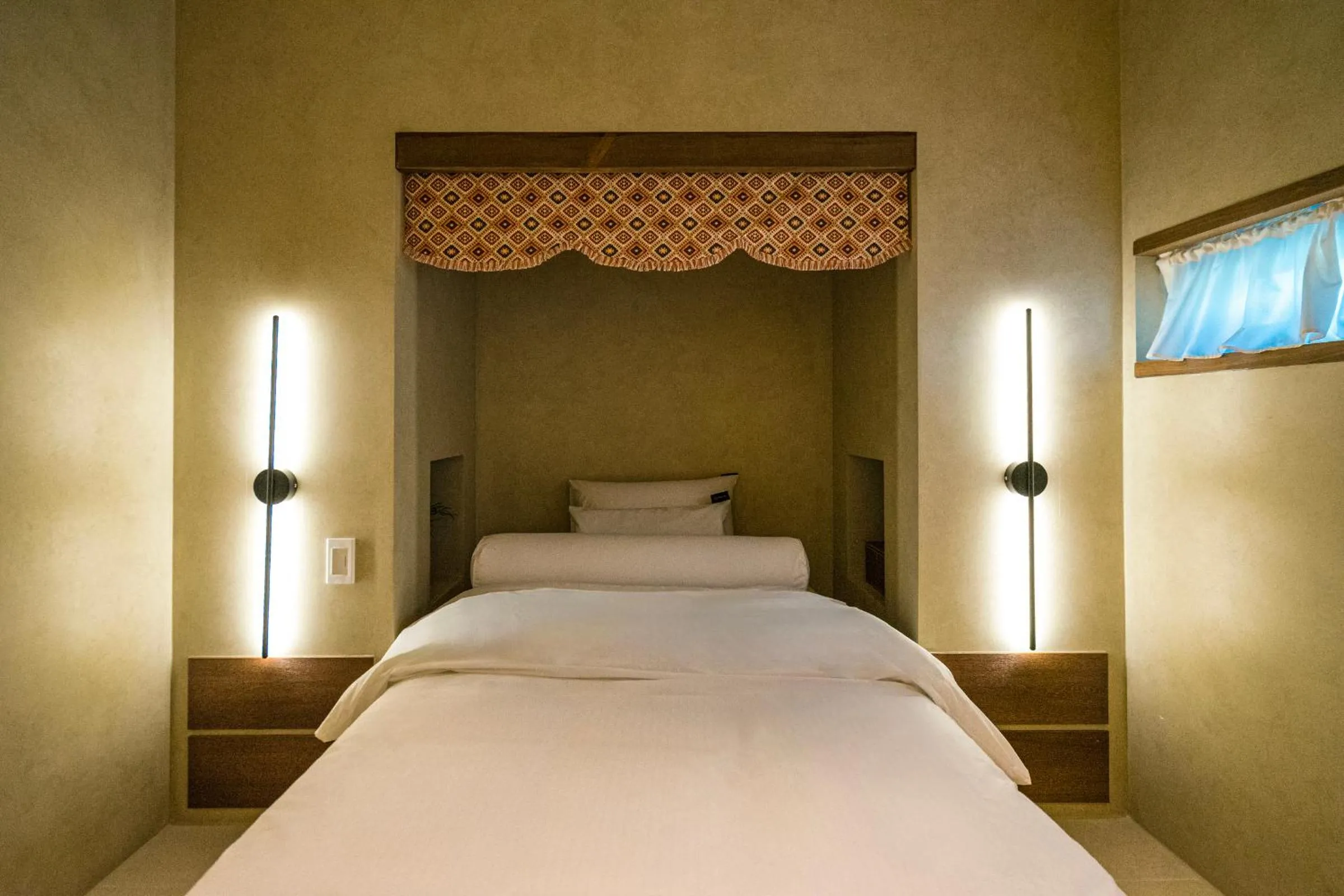 Bed in Maison de Onu Gwangju Cheomdan