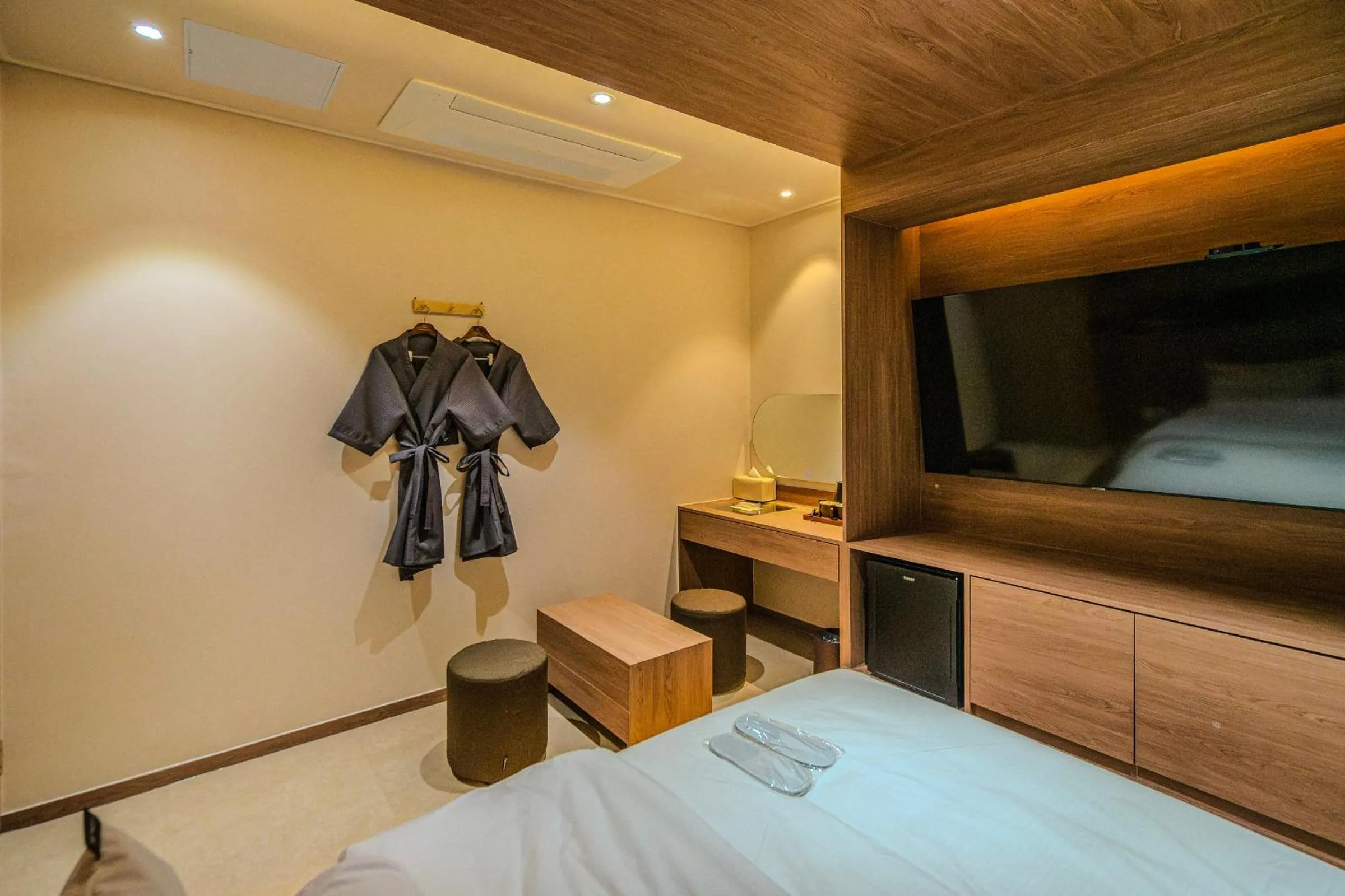 Bedroom, Bed in Maison de Onu Gwangju Cheomdan