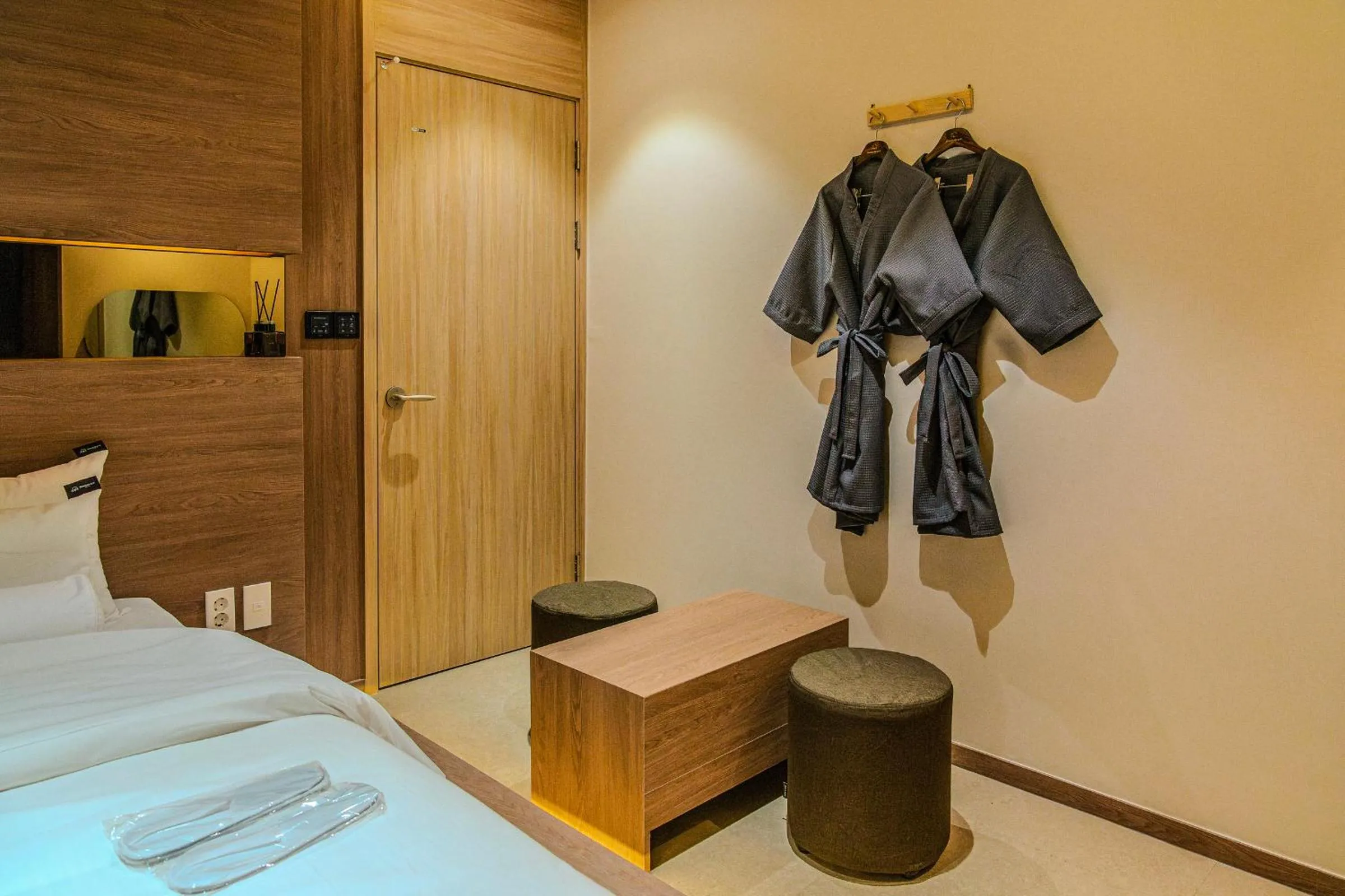 Bedroom, Bed in Maison de Onu Gwangju Cheomdan