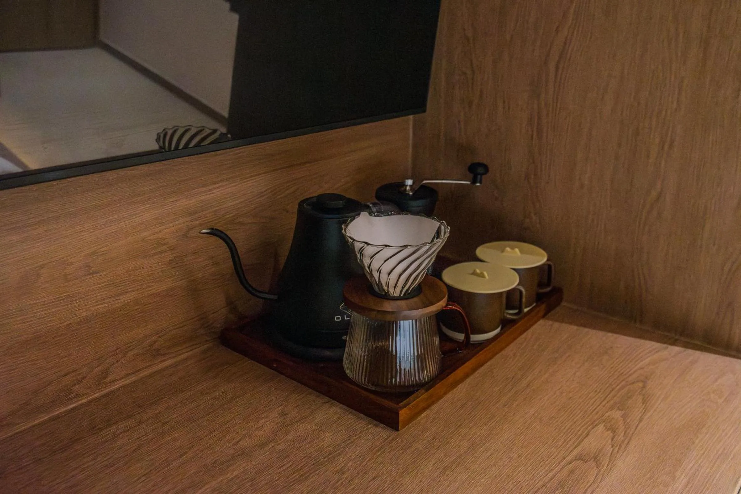 Coffee/tea facilities in Maison de Onu Gwangju Cheomdan
