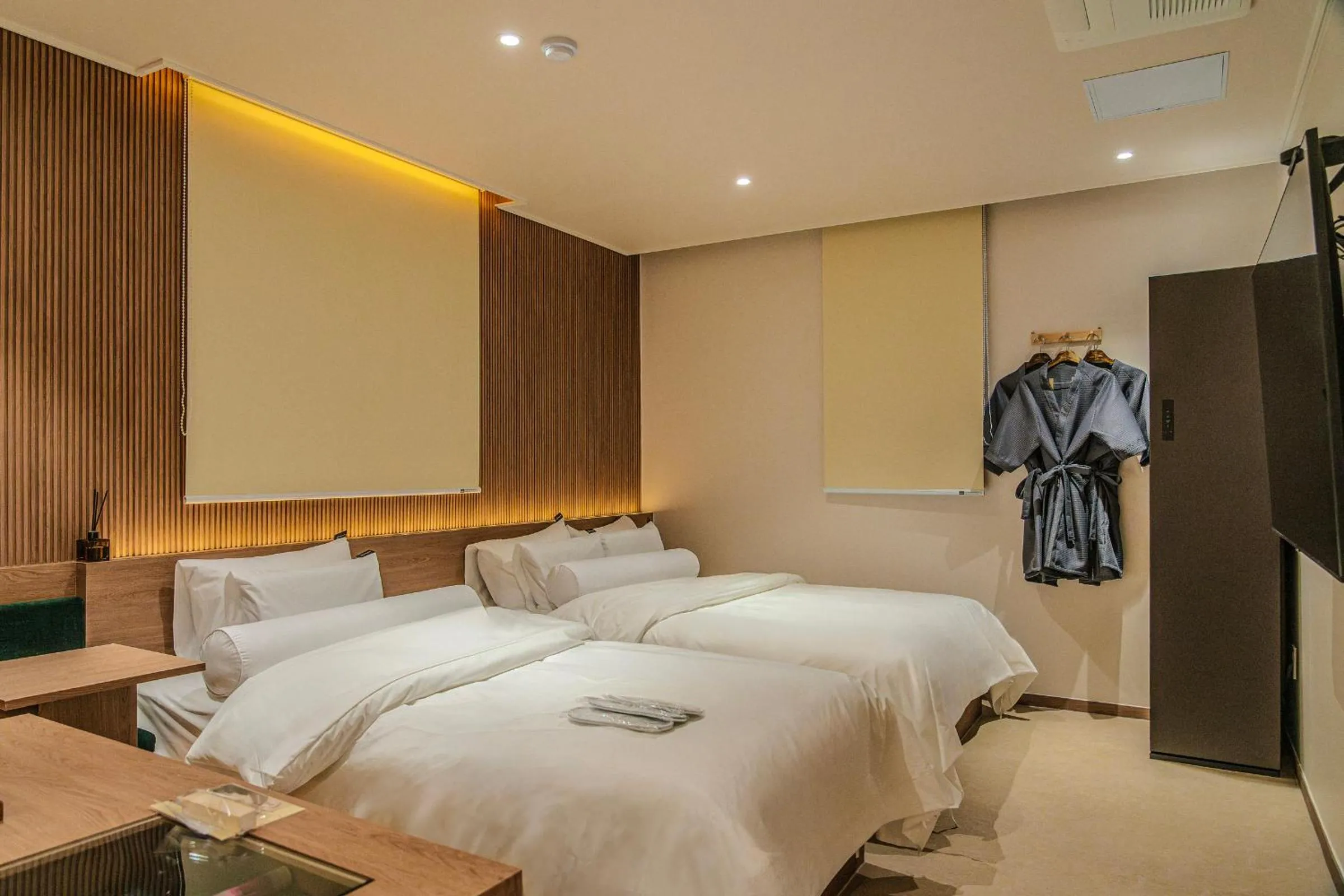 Bedroom, Bed in Maison de Onu Gwangju Cheomdan