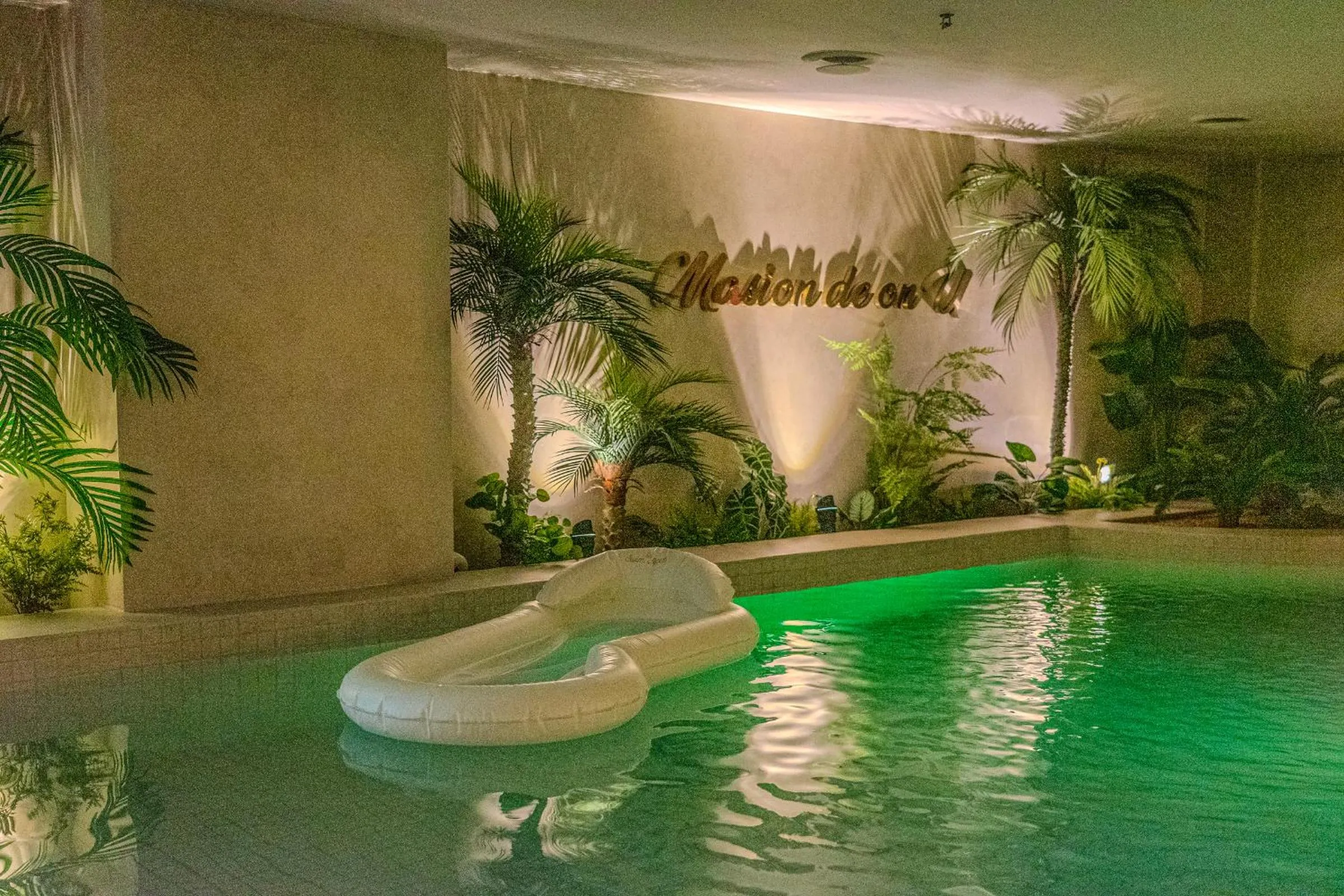 Swimming pool in Maison de Onu Gwangju Cheomdan