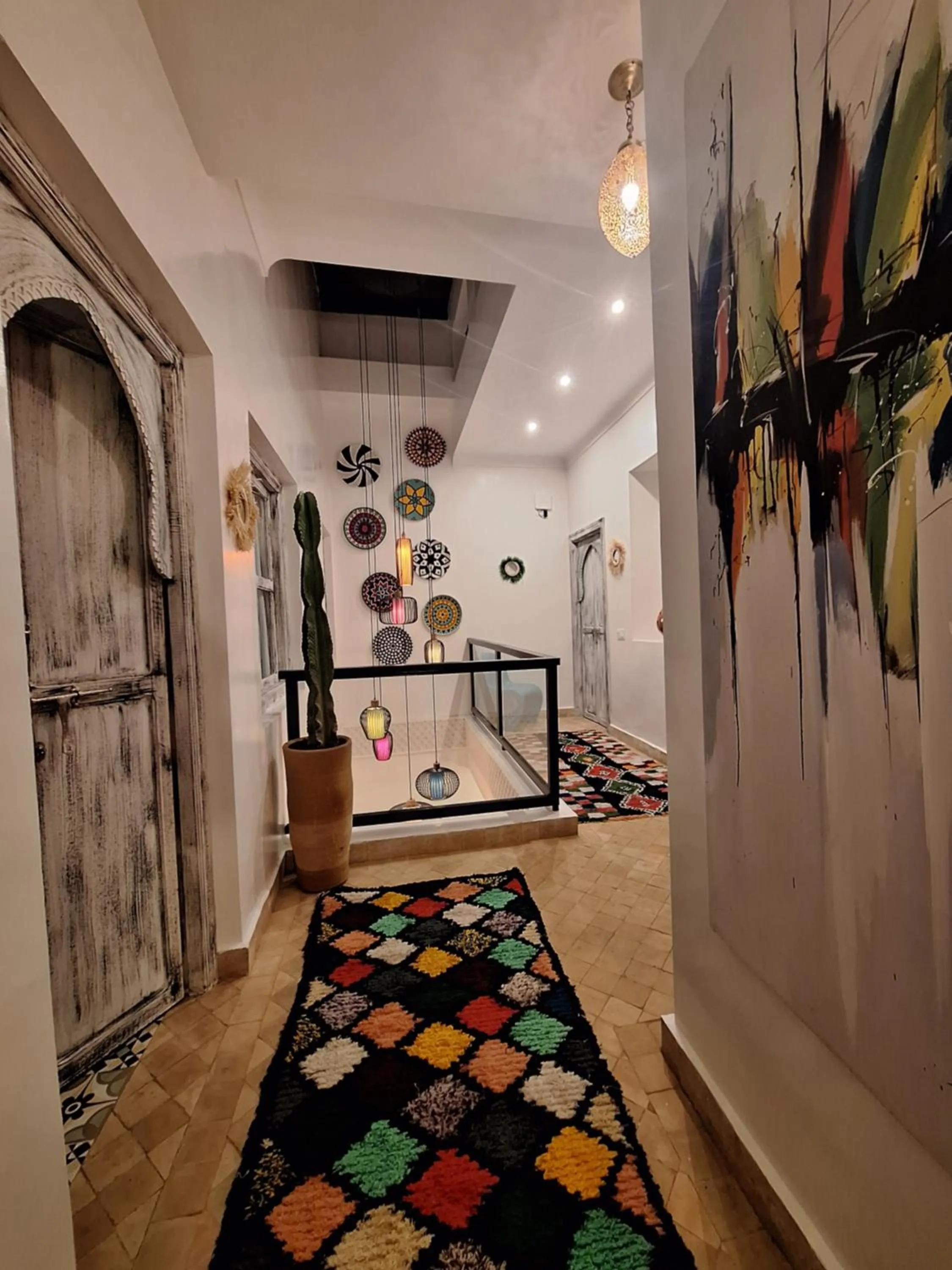 Decorative detail in Riad Dar Augusta