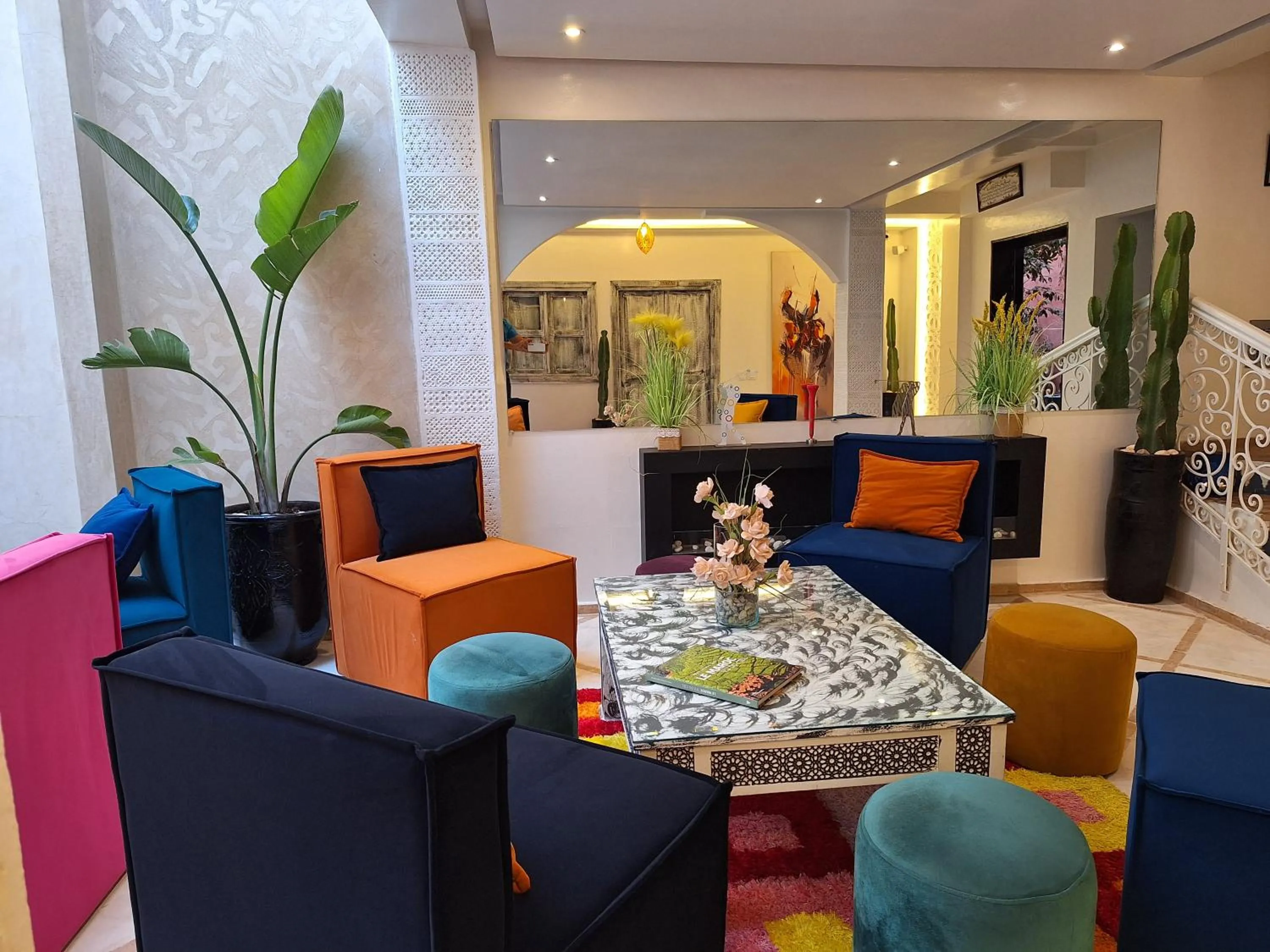 Living room in Riad Dar Augusta