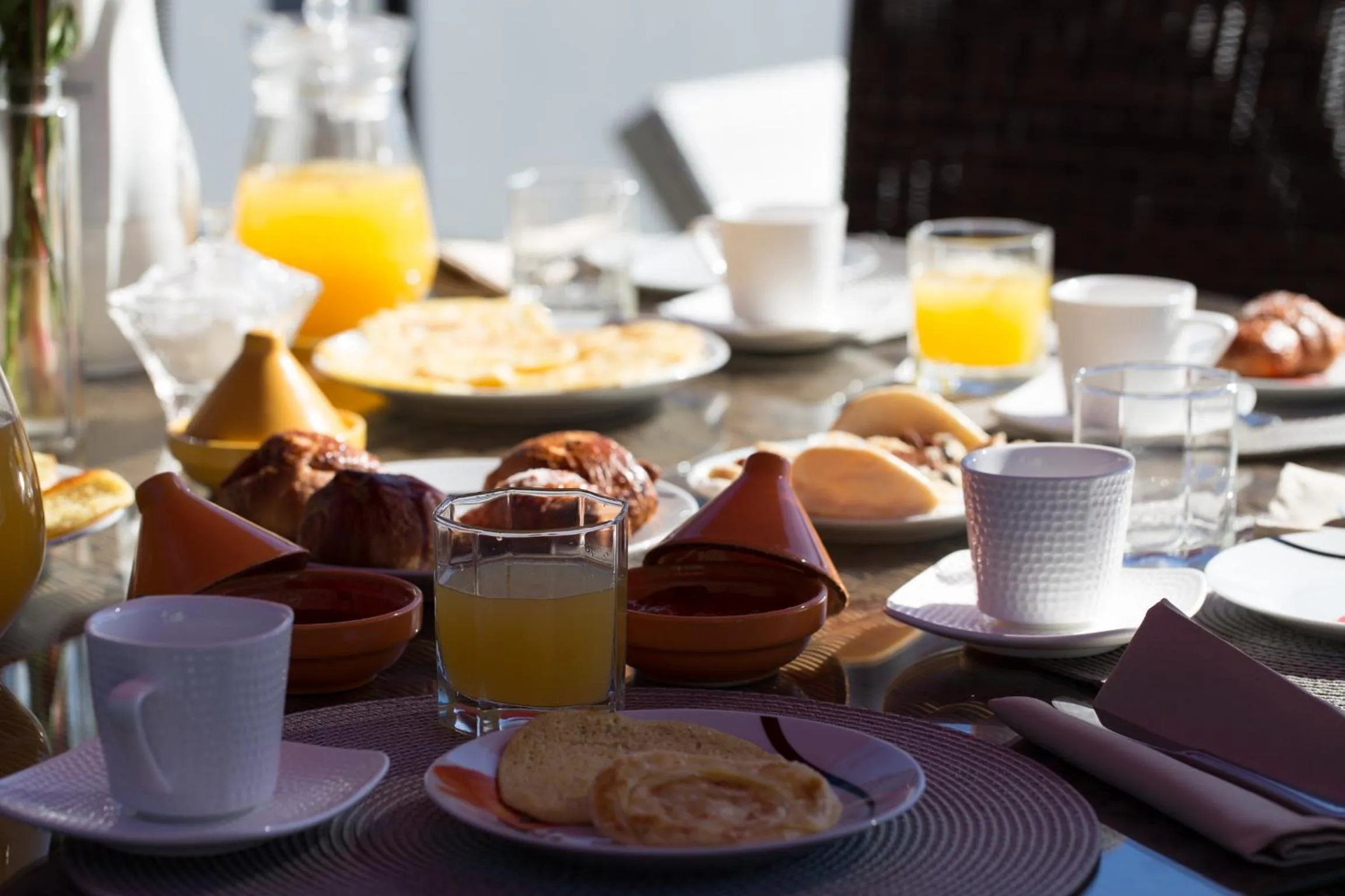 Dining area in Riad Dar Augusta