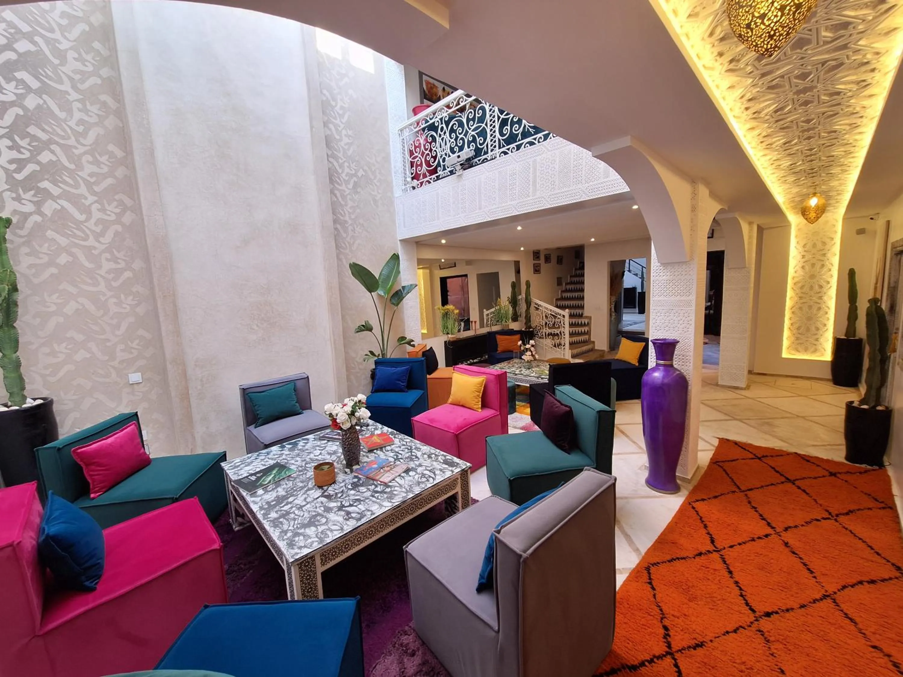 Living room in Riad Dar Augusta