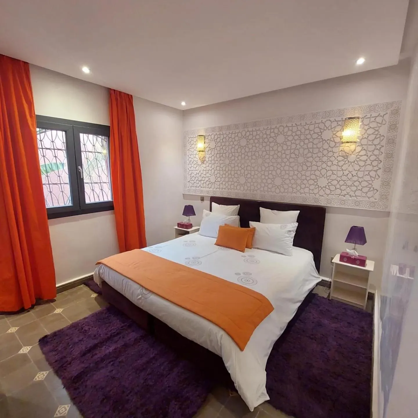 Bedroom, Bed in Riad Dar Augusta