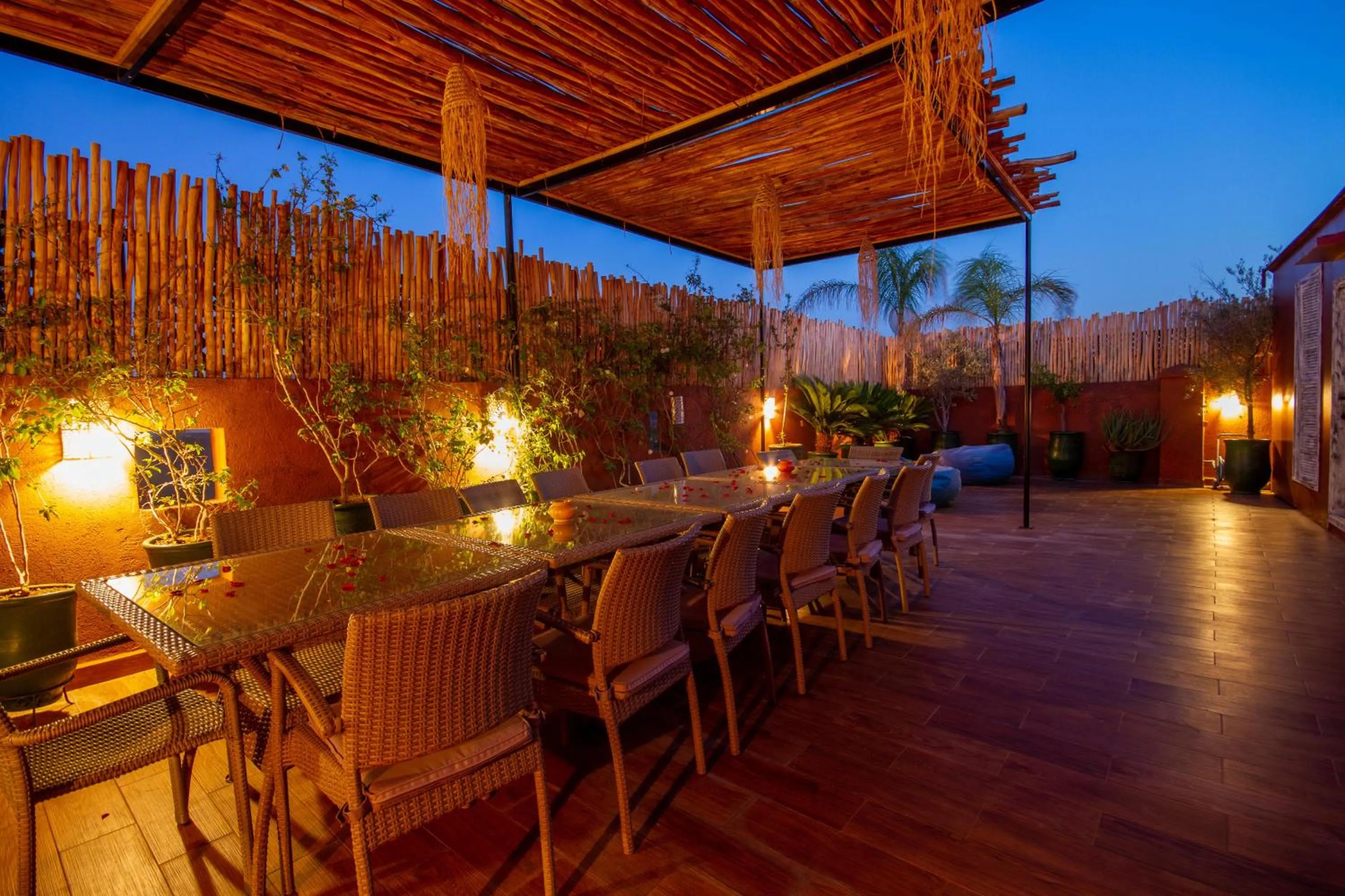 Patio in Riad Dar Augusta