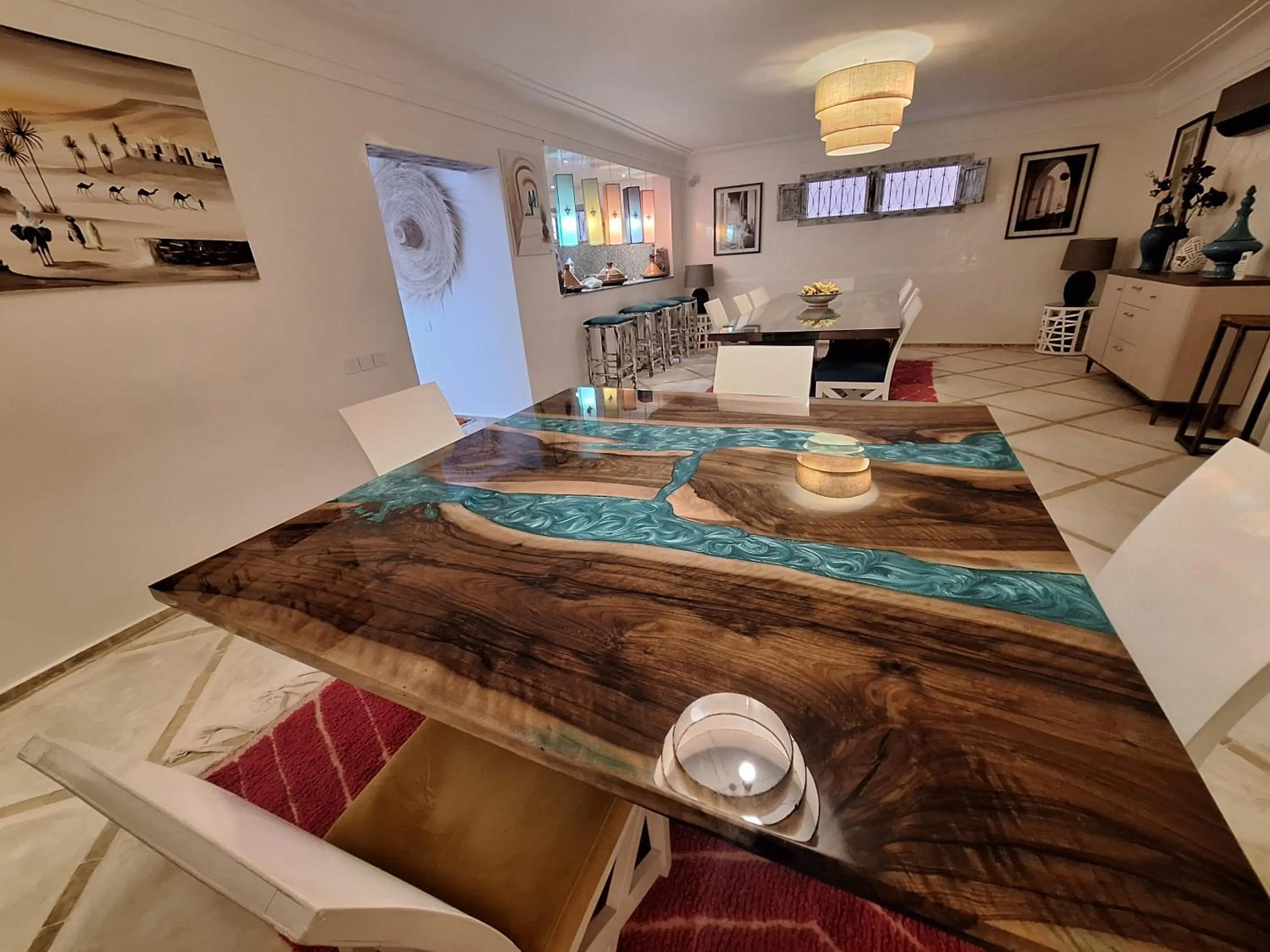 Seating area in Riad Dar Augusta