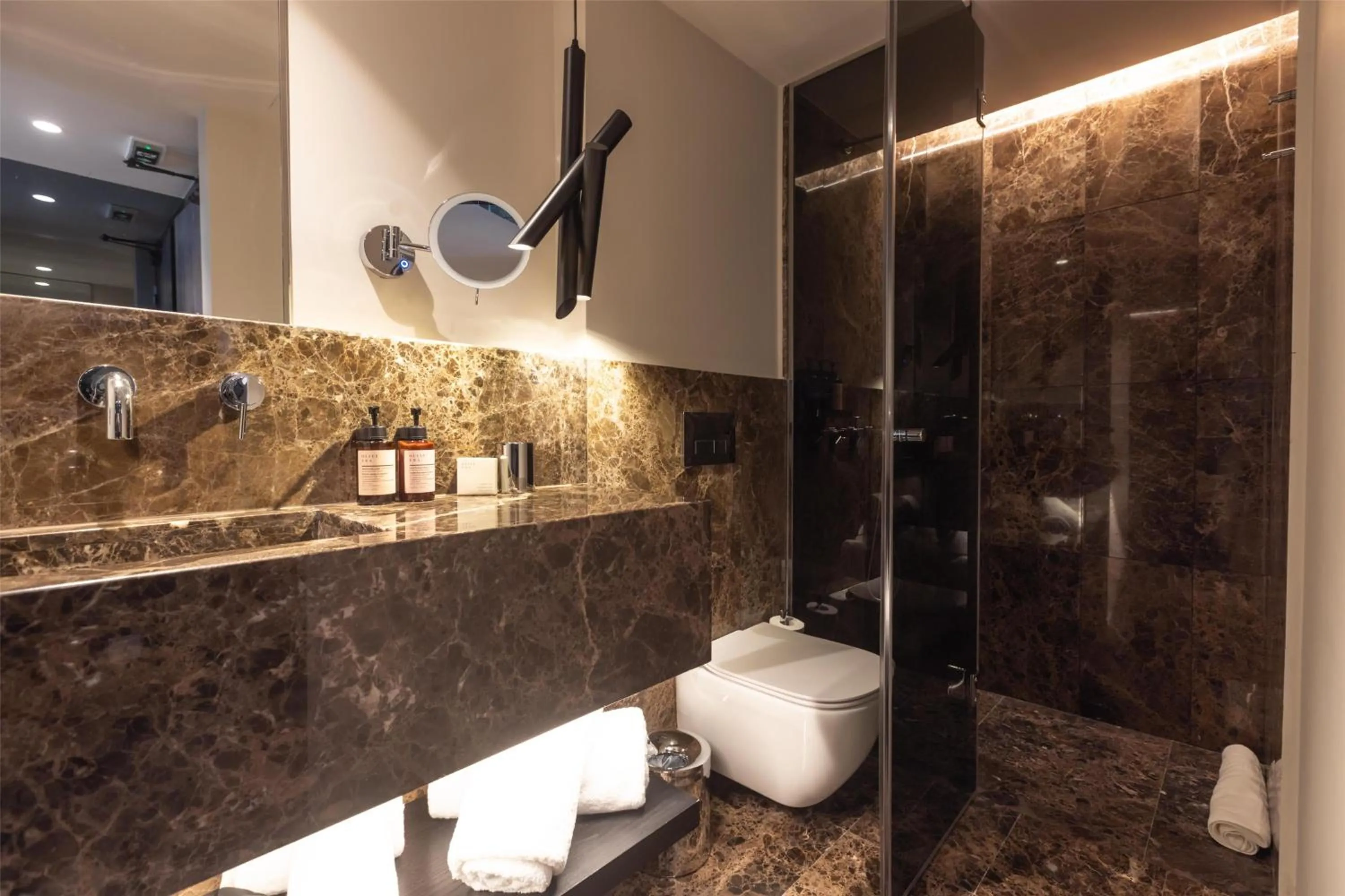 Bathroom in Adia Aluma Athens, Curio Collection By Hilton
