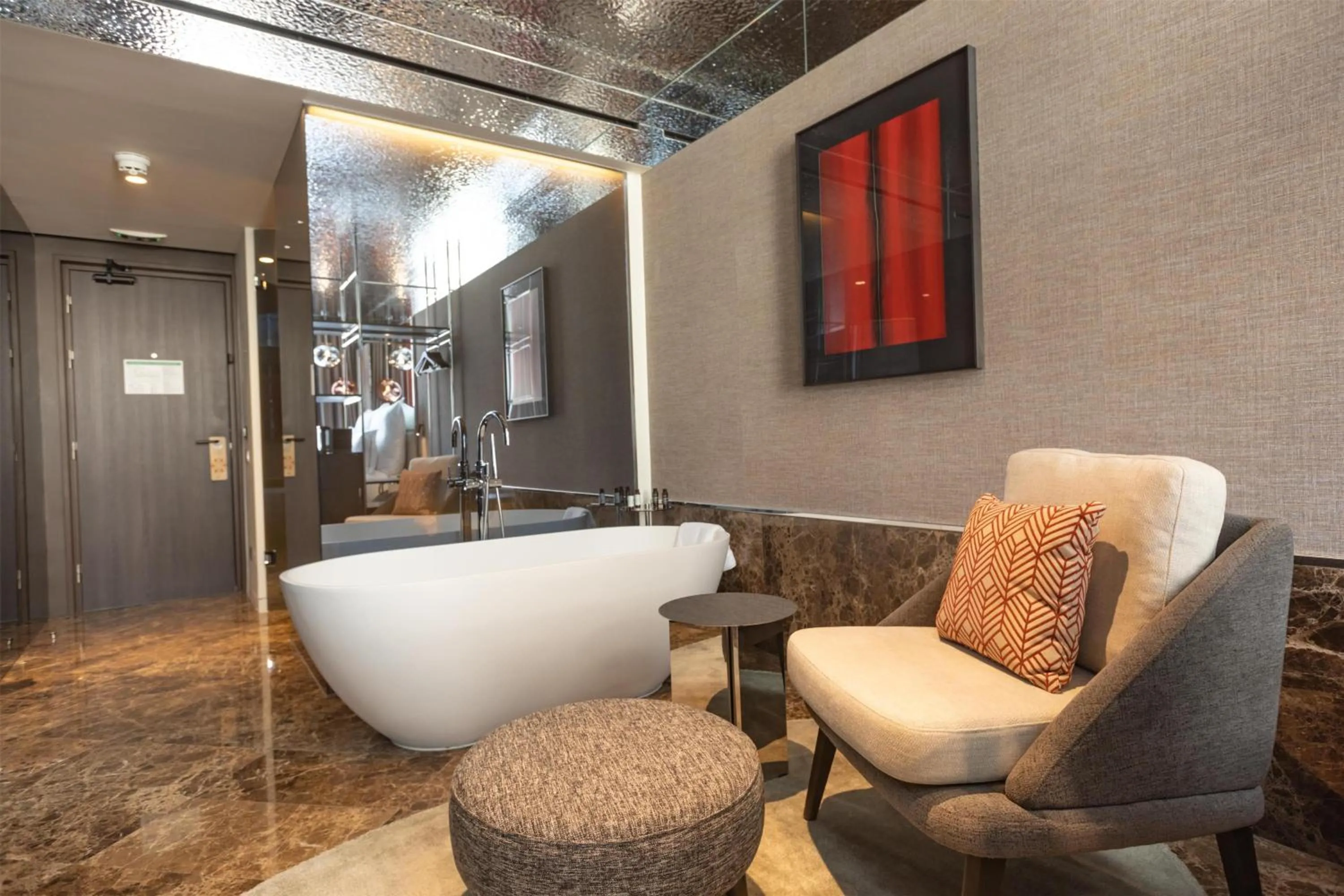 Bathroom in Adia Aluma Athens, Curio Collection By Hilton