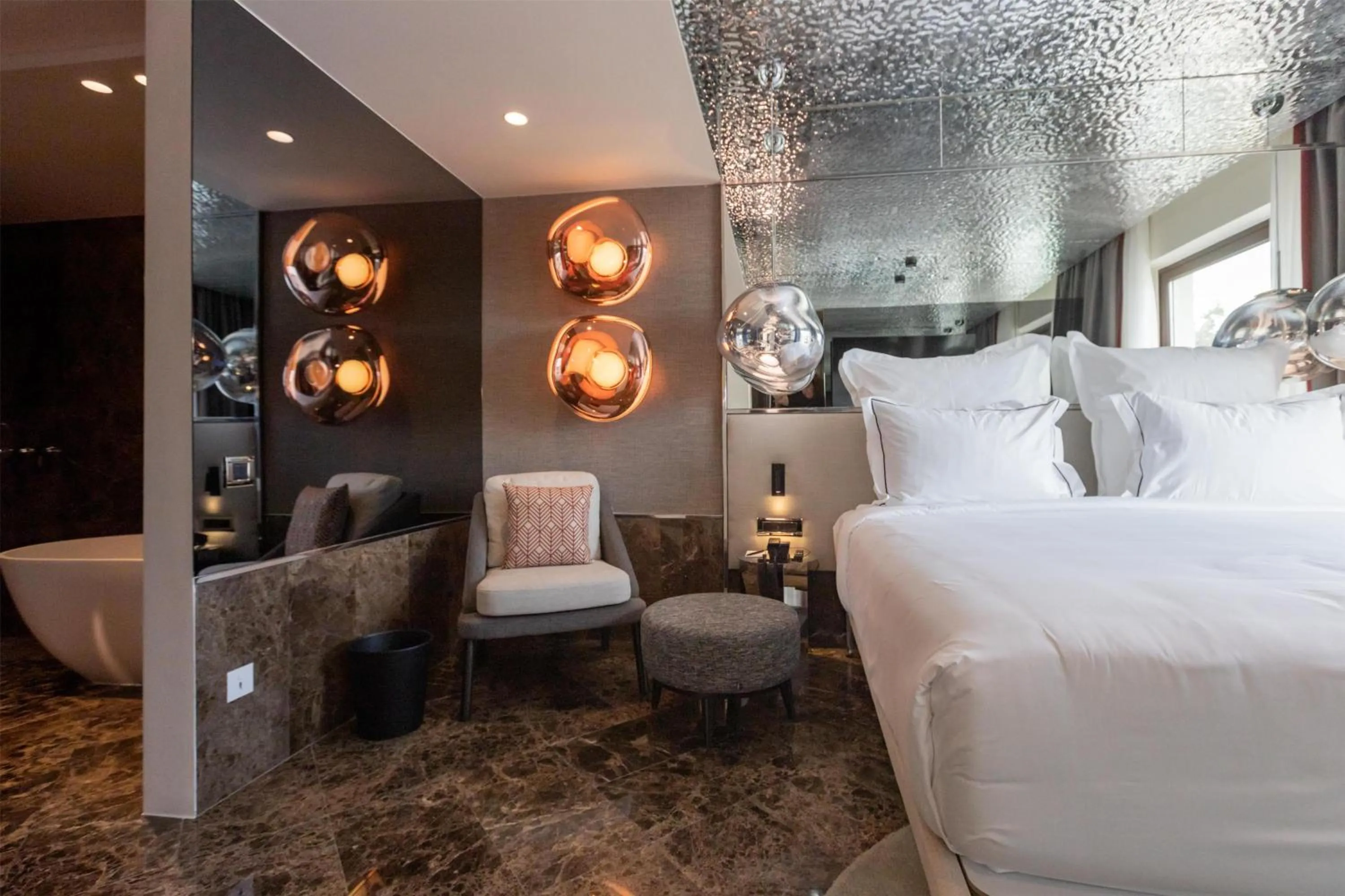 Bed in Adia Aluma Athens, Curio Collection By Hilton