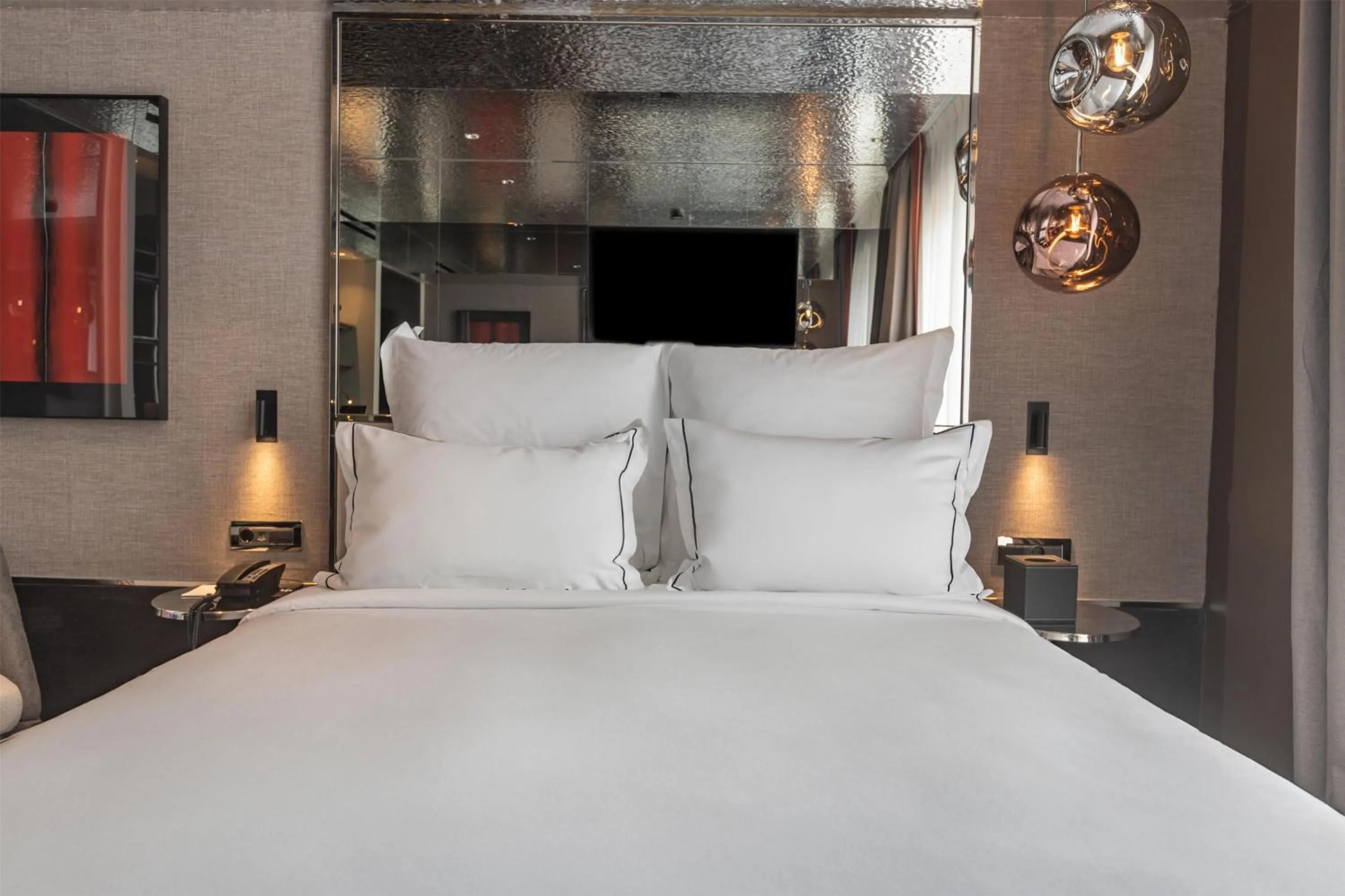 Bed in Adia Aluma Athens, Curio Collection By Hilton