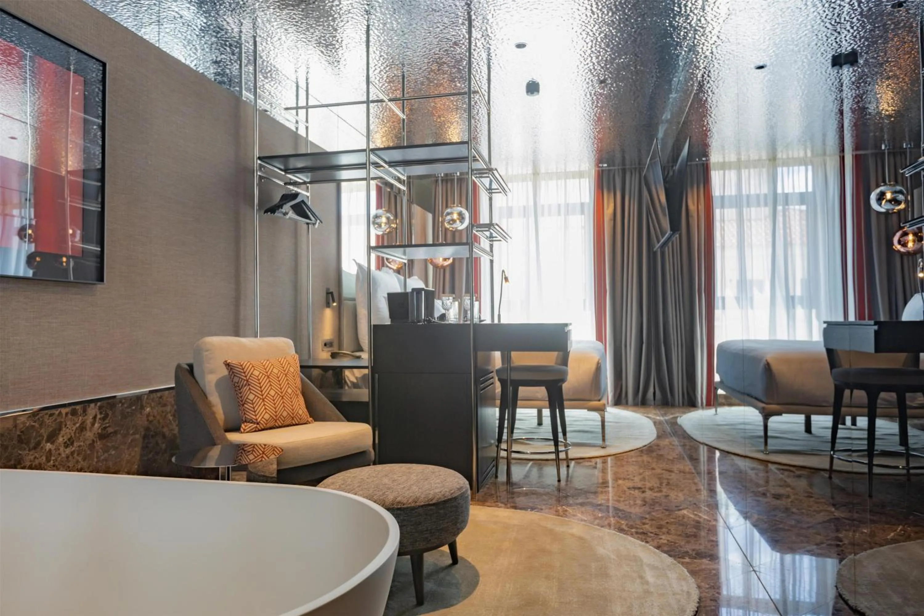 Bathroom in Adia Aluma Athens, Curio Collection By Hilton