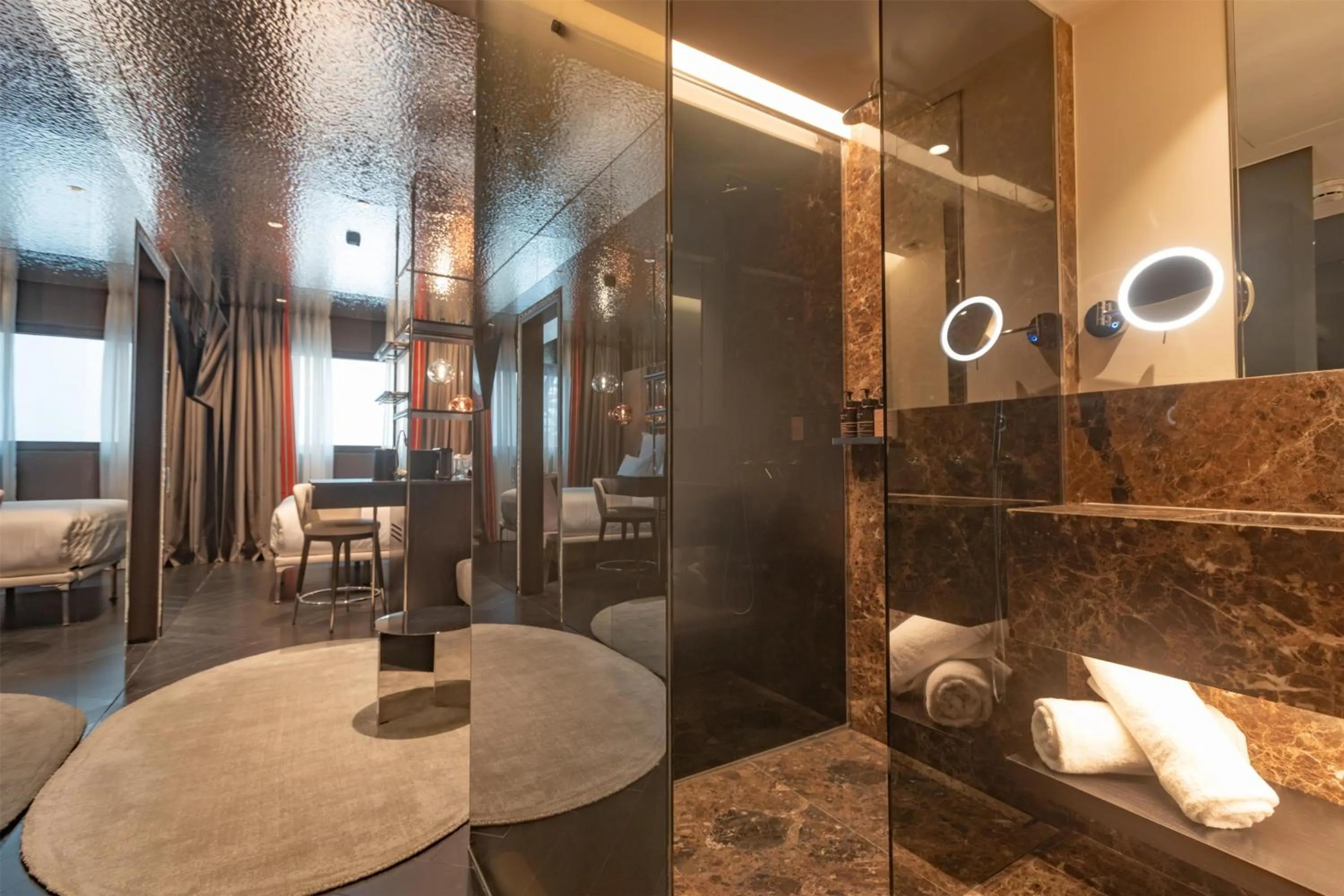 Living room in Adia Aluma Athens, Curio Collection By Hilton