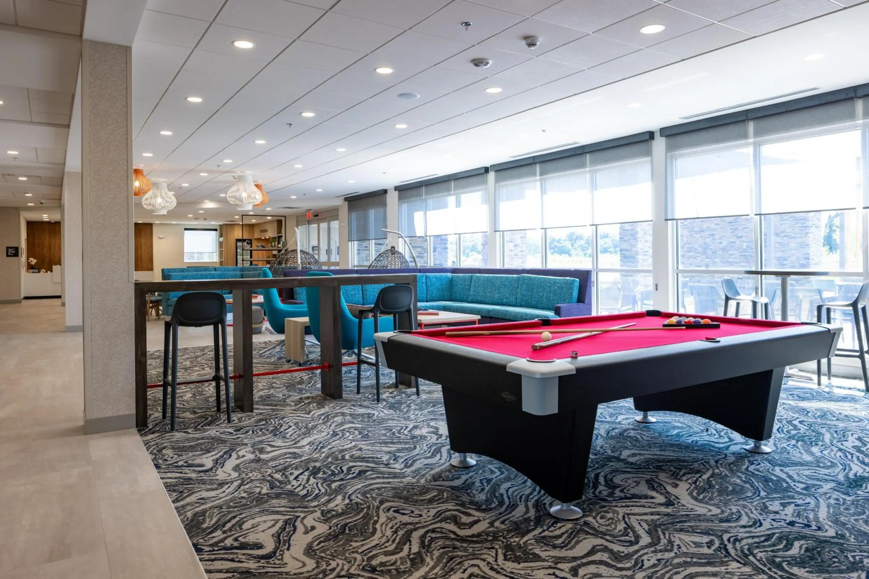 Lobby or reception in Home2 Suites By Hilton Kalamazoo Southeast