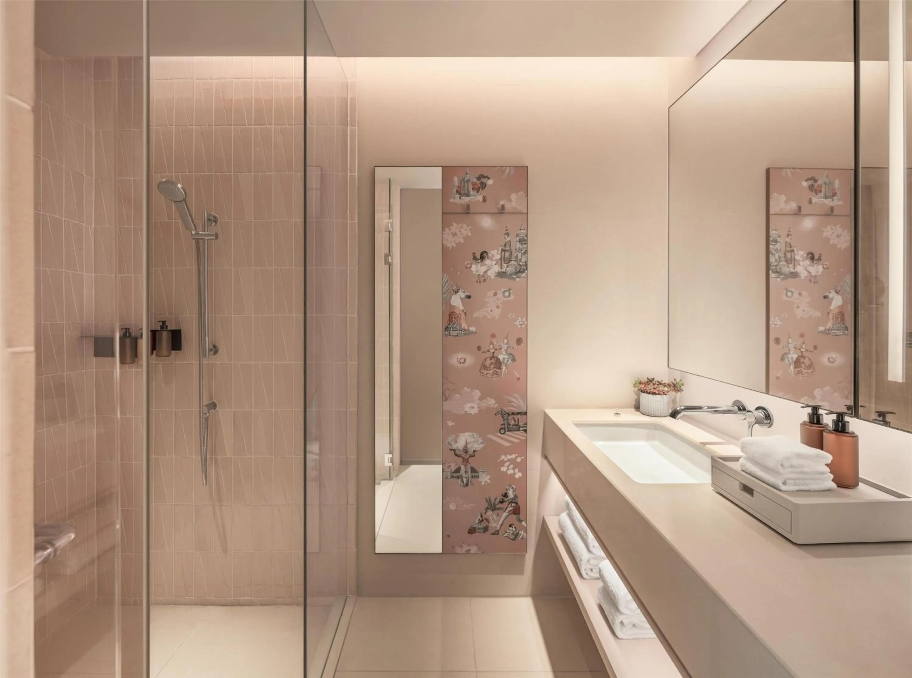 Bathroom in Kromo Bangkok, Curio Collection By Hilton
