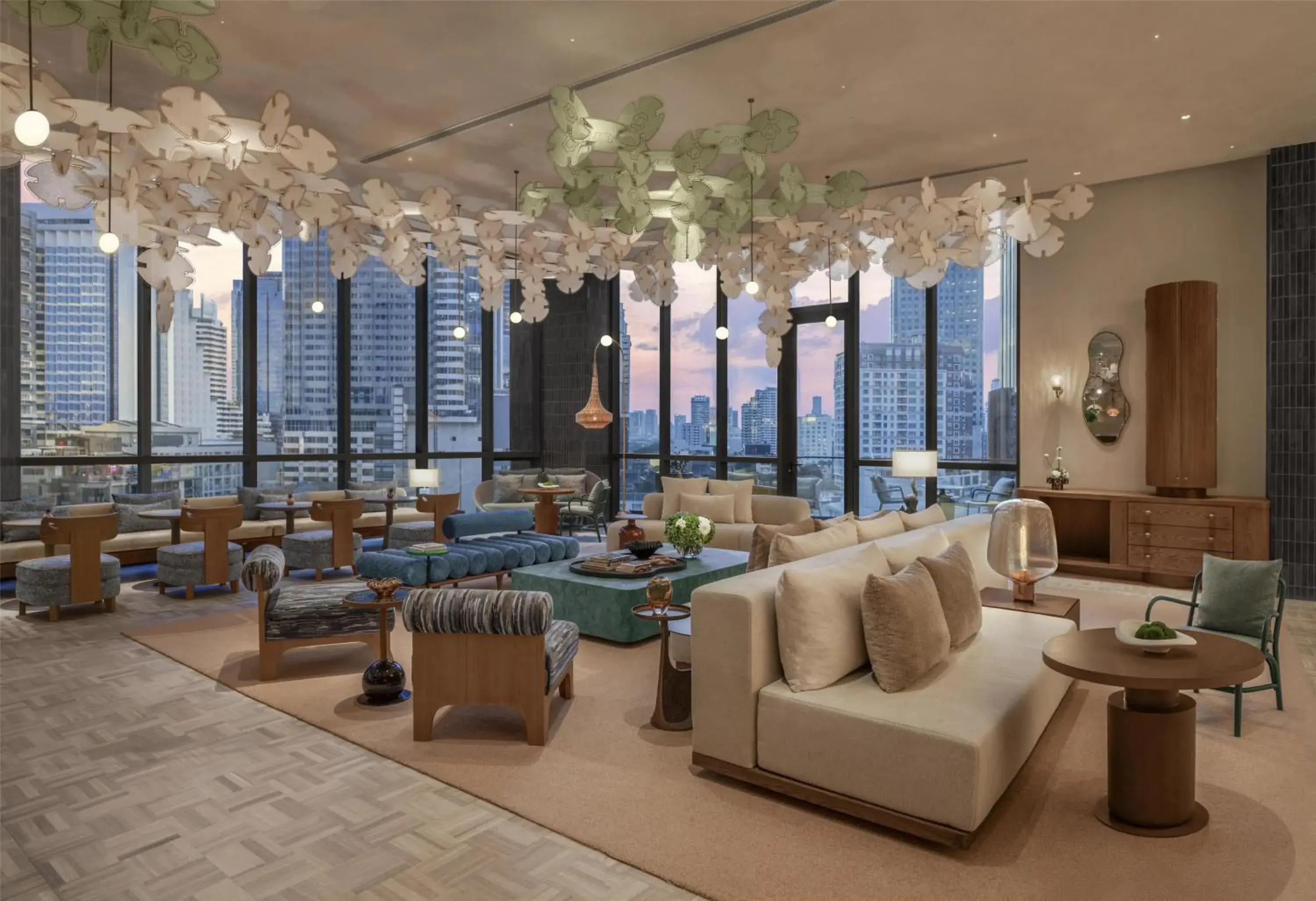 Lobby or reception in Kromo Bangkok, Curio Collection By Hilton Lobby or reception in Kromo Bangkok, Curio Collection By Hilton