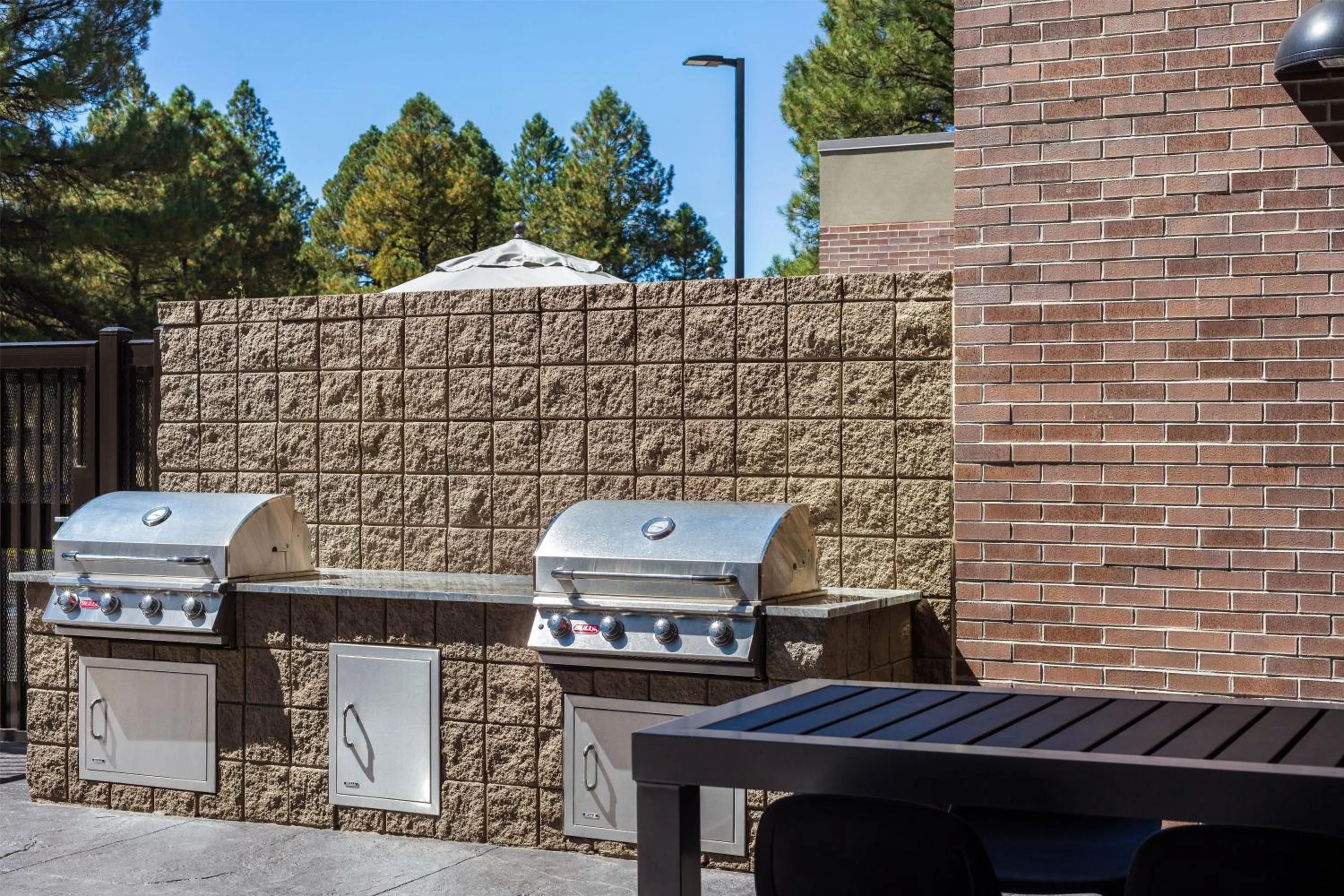 Patio in Home2 Suites By Hilton Flagstaff