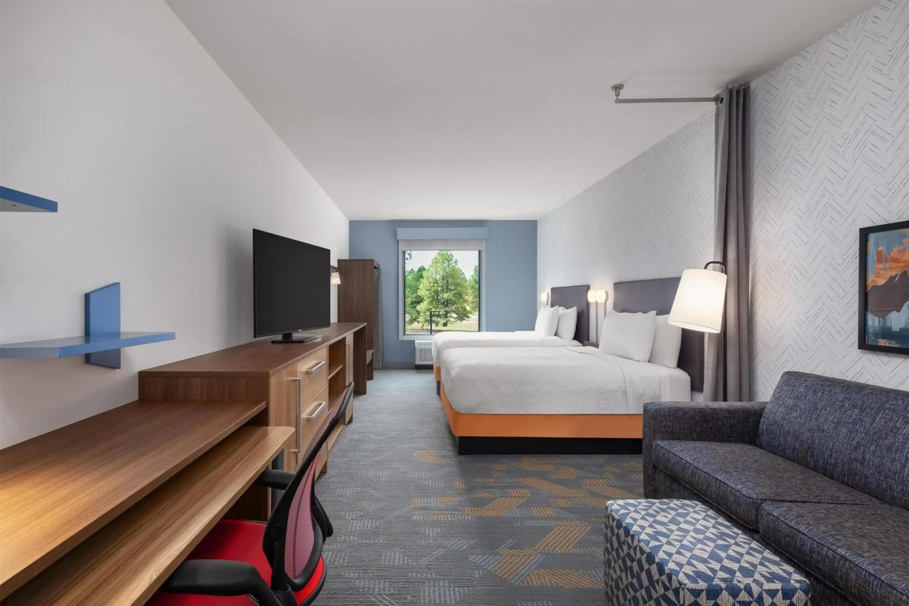 Bed in Home2 Suites By Hilton Flagstaff Bed in Home2 Suites By Hilton Flagstaff