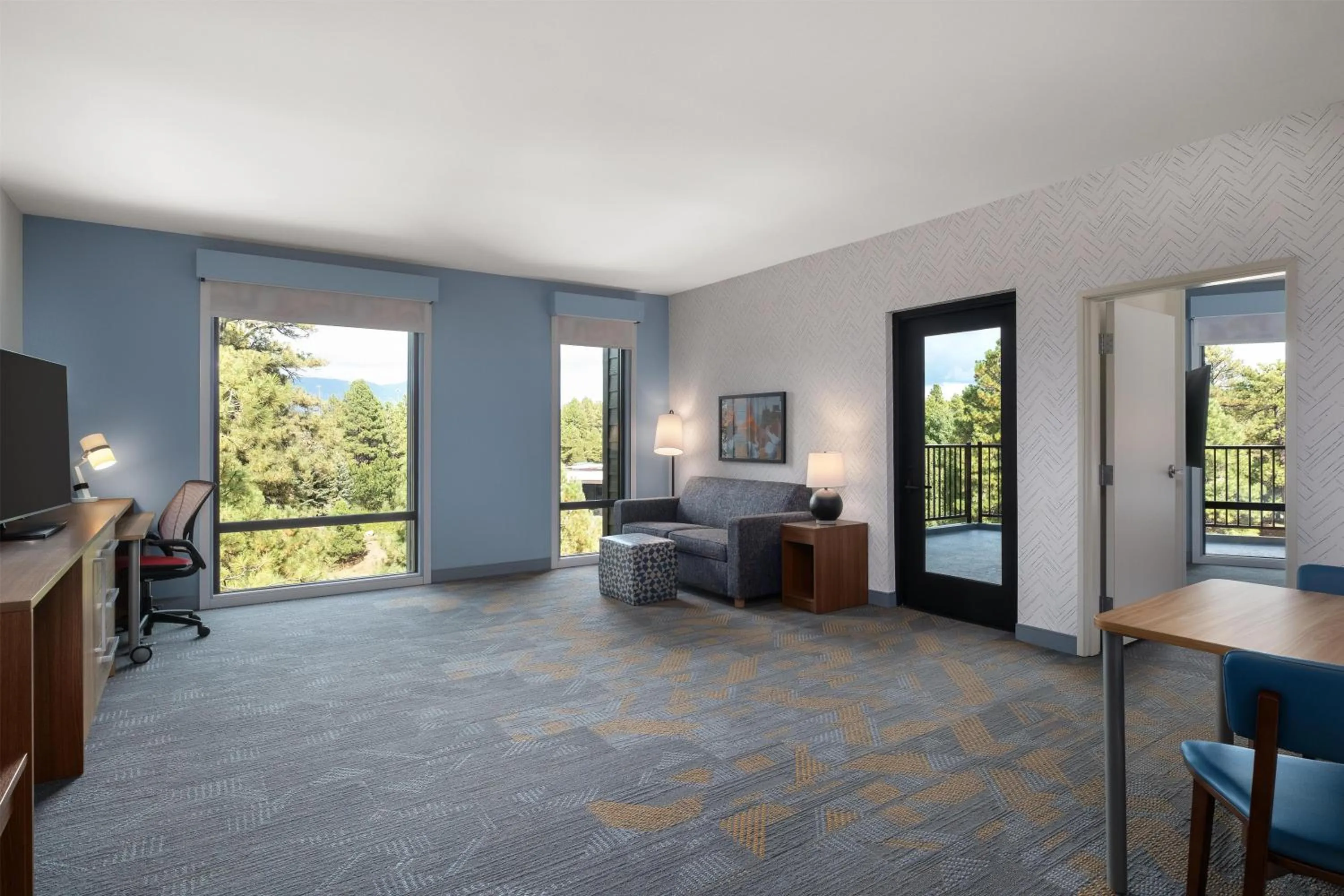 Living room in Home2 Suites By Hilton Flagstaff