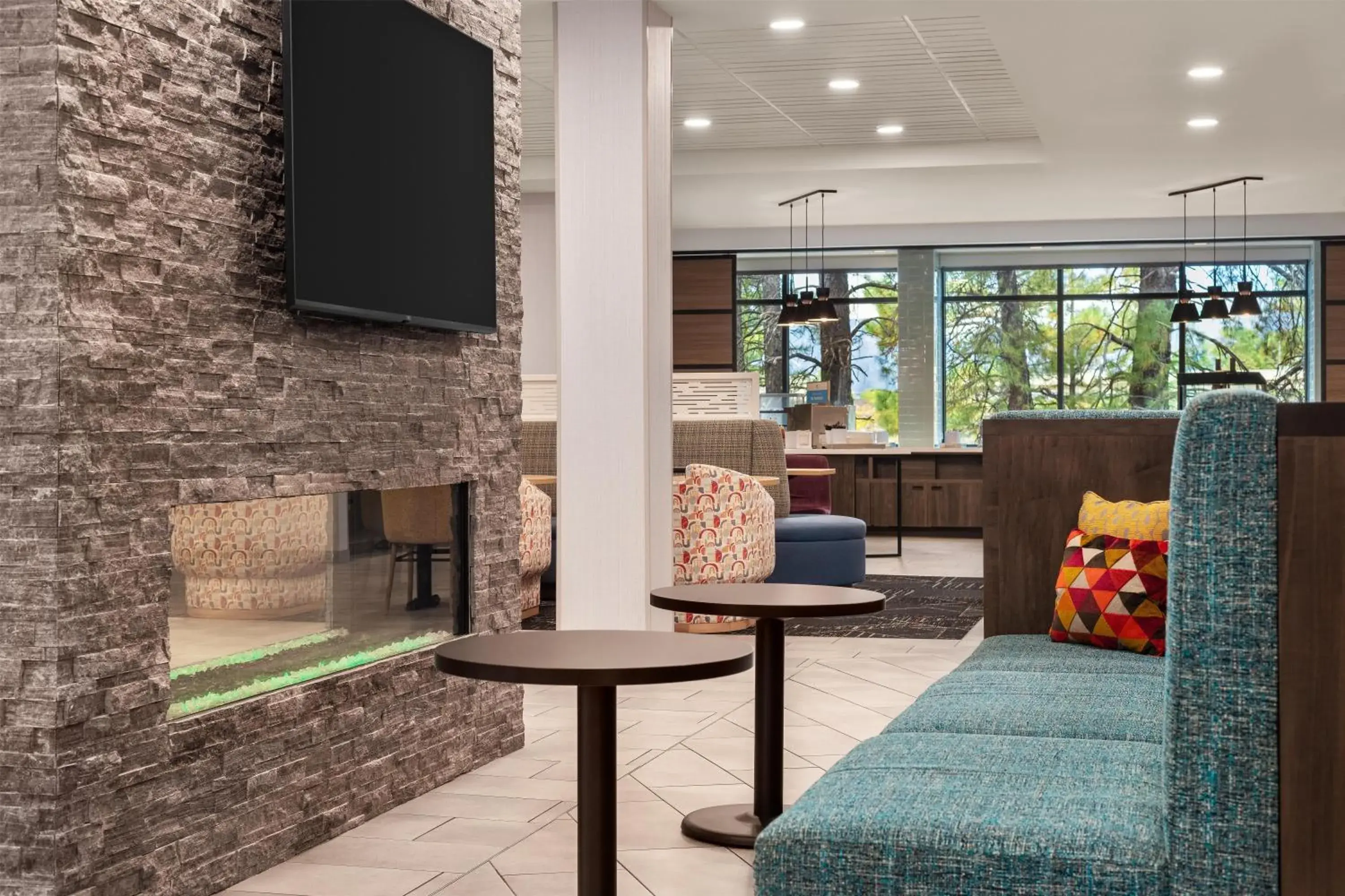 Lobby or reception in Home2 Suites By Hilton Flagstaff Lobby or reception in Home2 Suites By Hilton Flagstaff