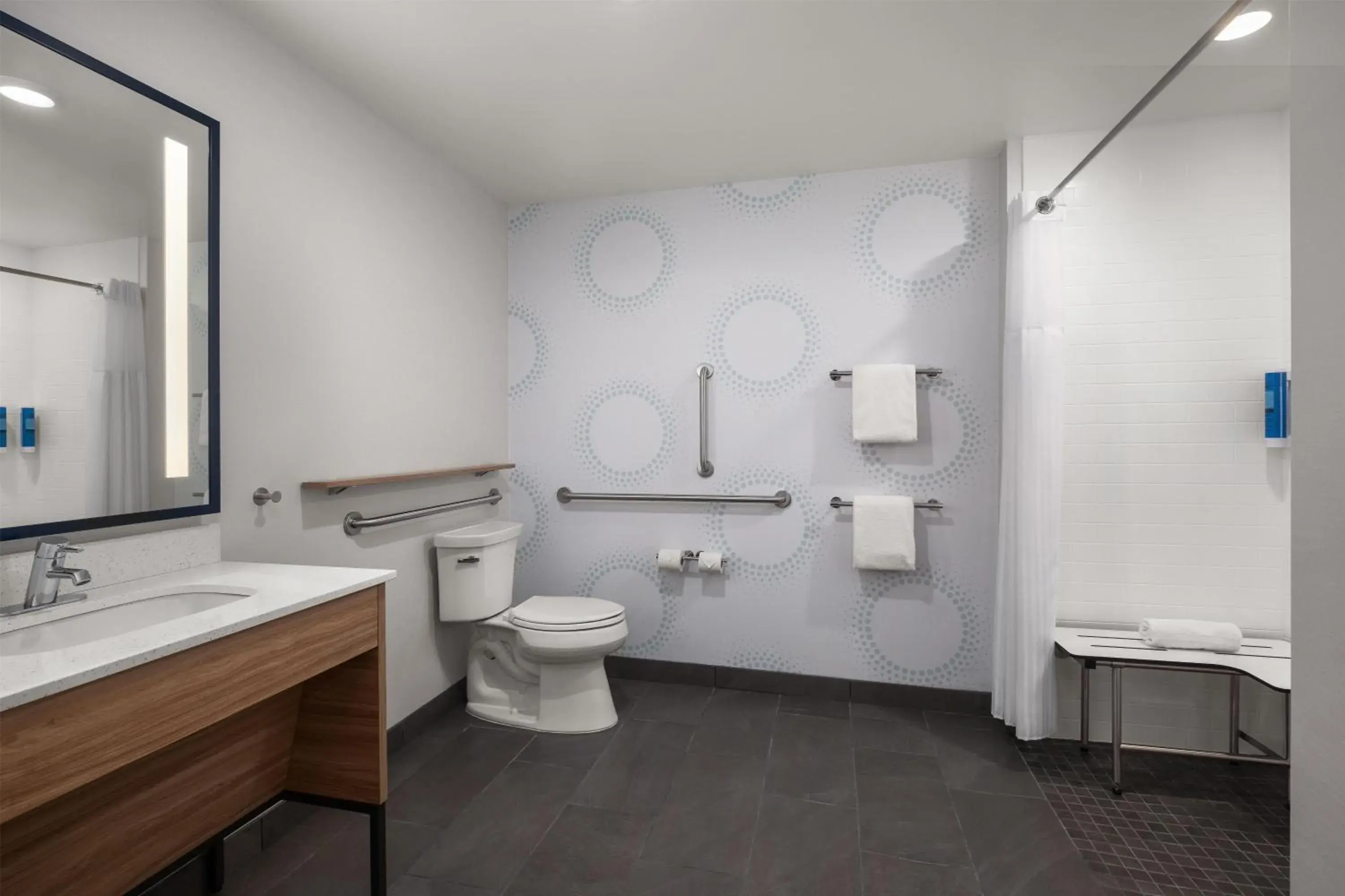 Bathroom in Tru By Hilton Flagstaff Bathroom in Tru By Hilton Flagstaff