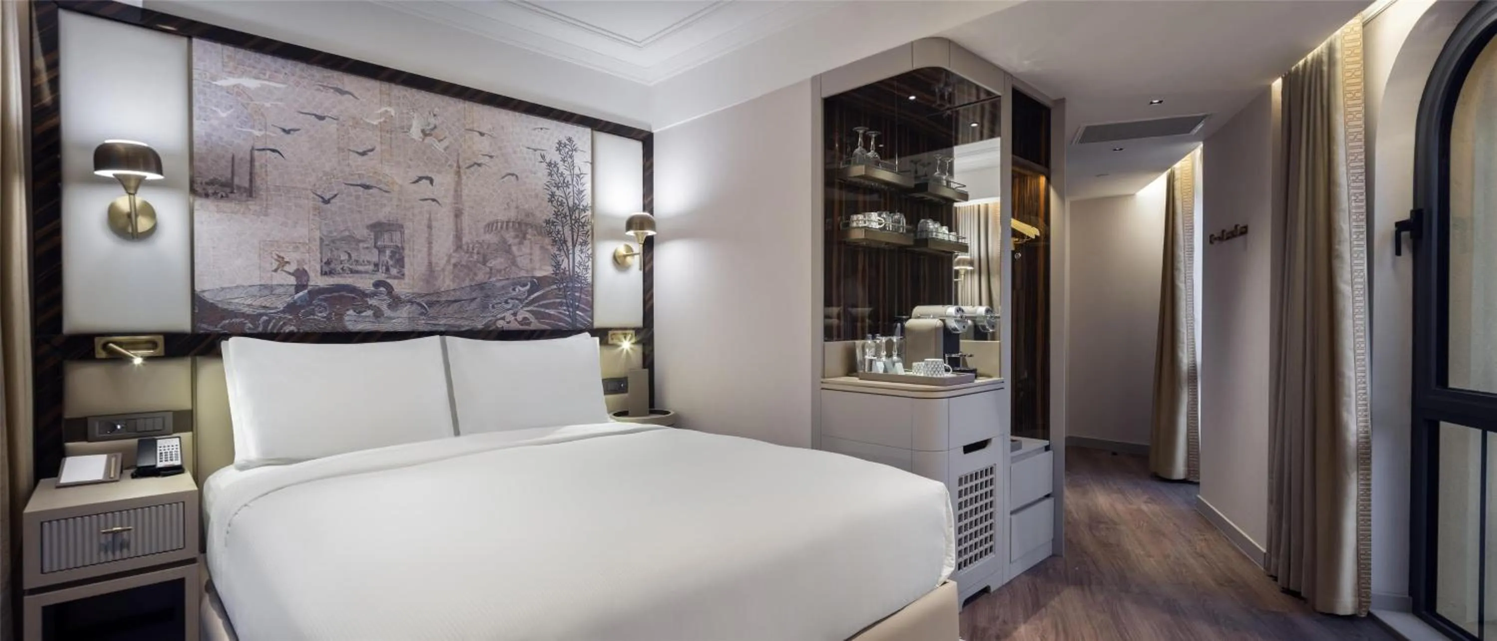 Bed in The Ritus Hotel Istanbul Sultanahmet, Tapestry Collection by Hilton