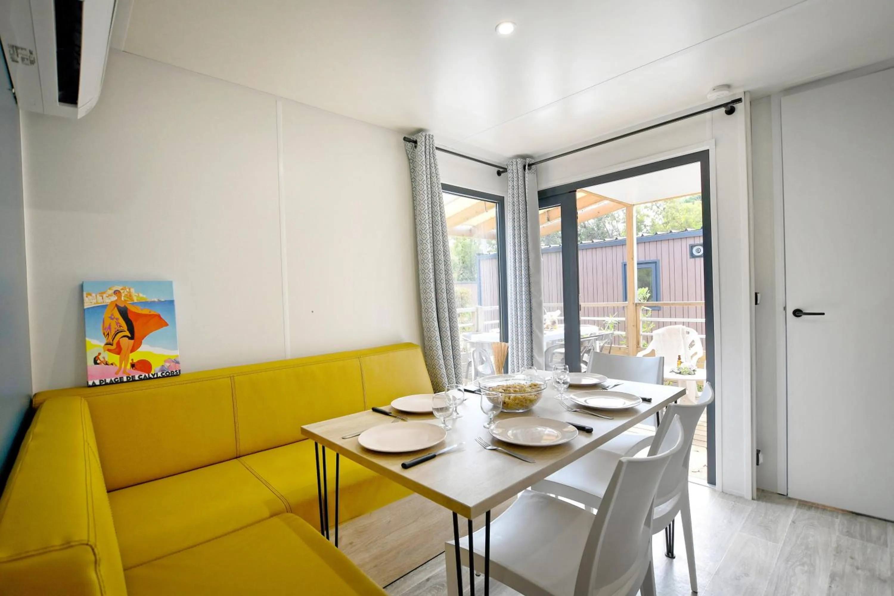 Living room in Camping Bella Vista