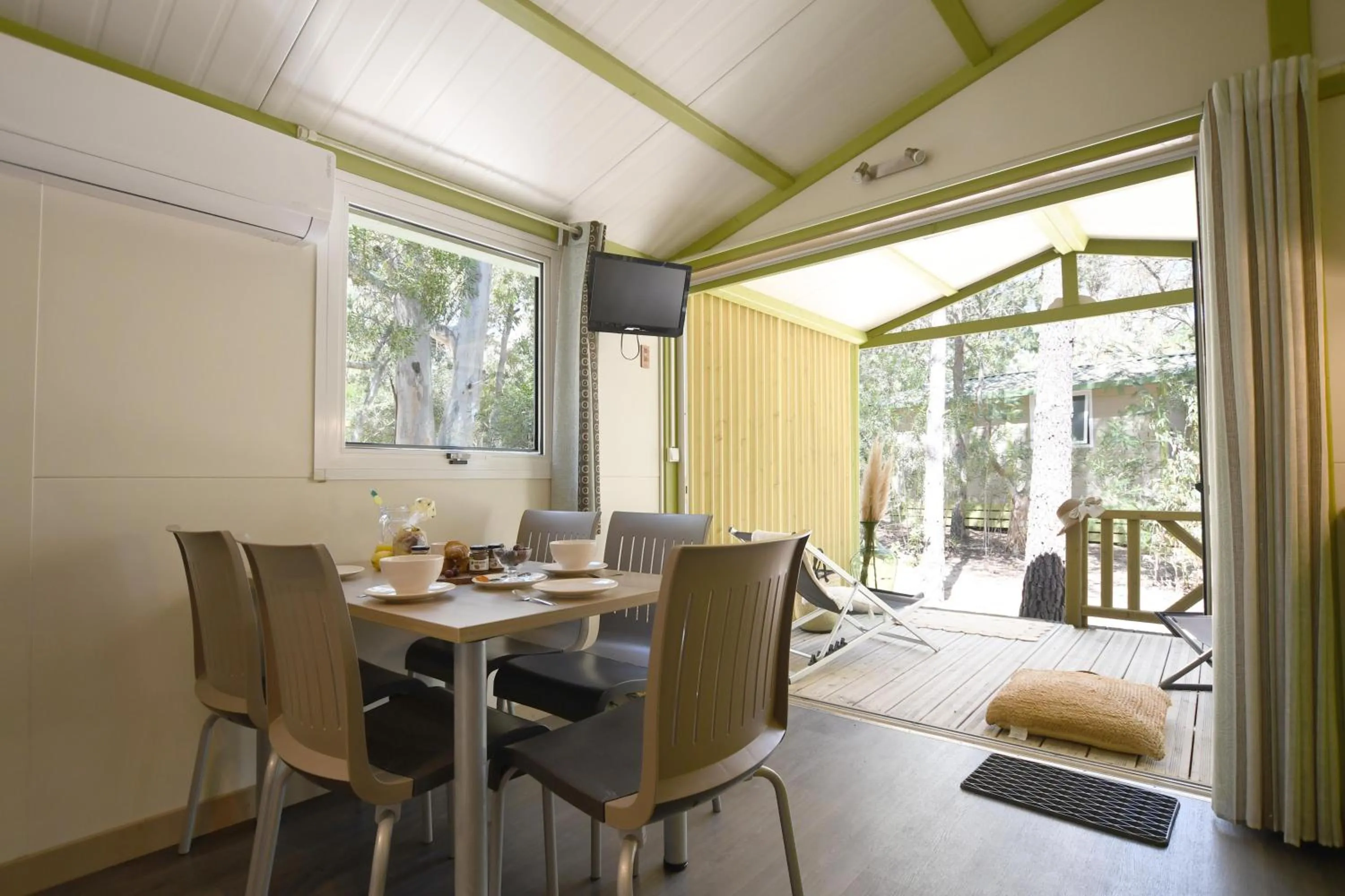 Living room in Camping Bella Vista