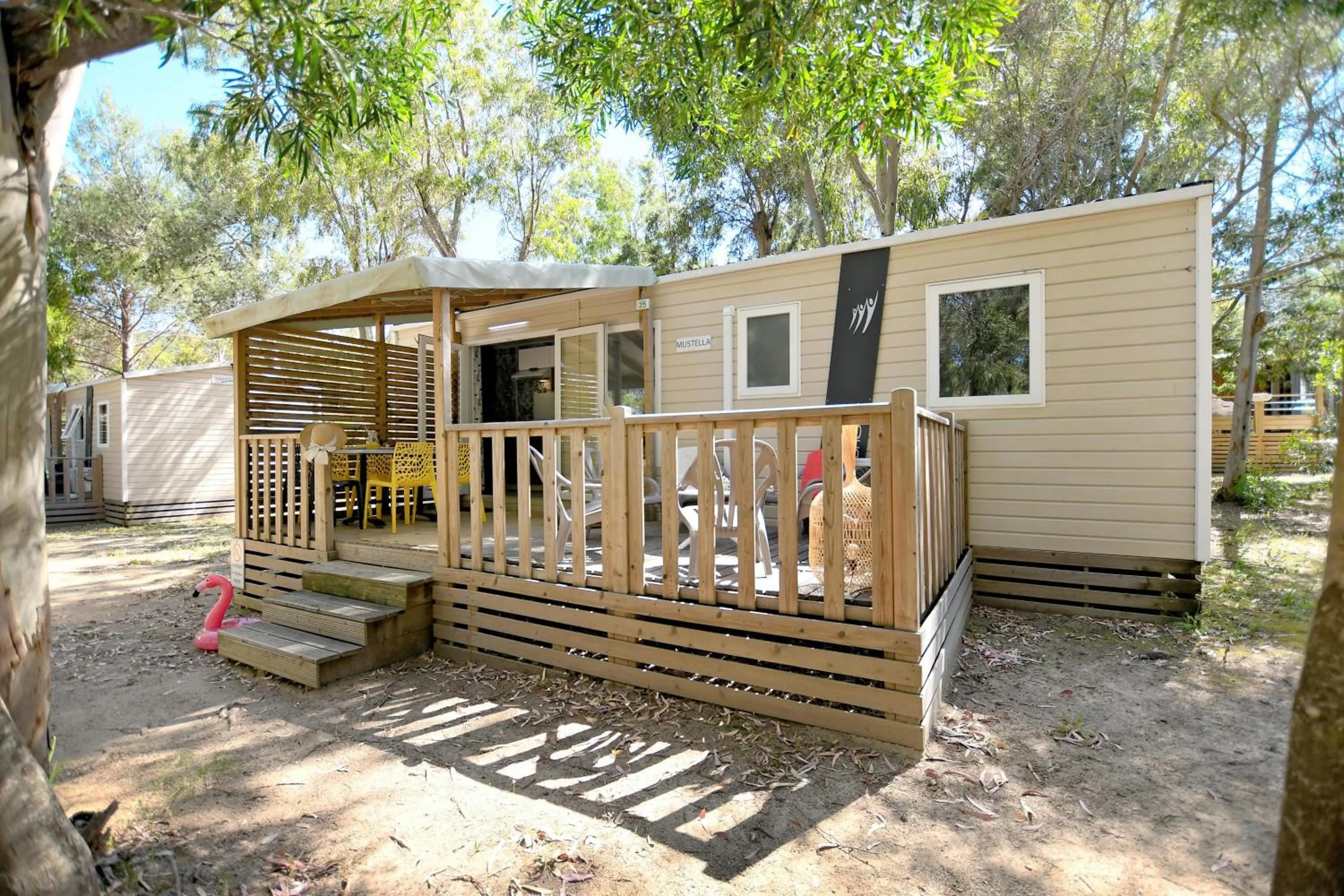 Patio in Camping Bella Vista