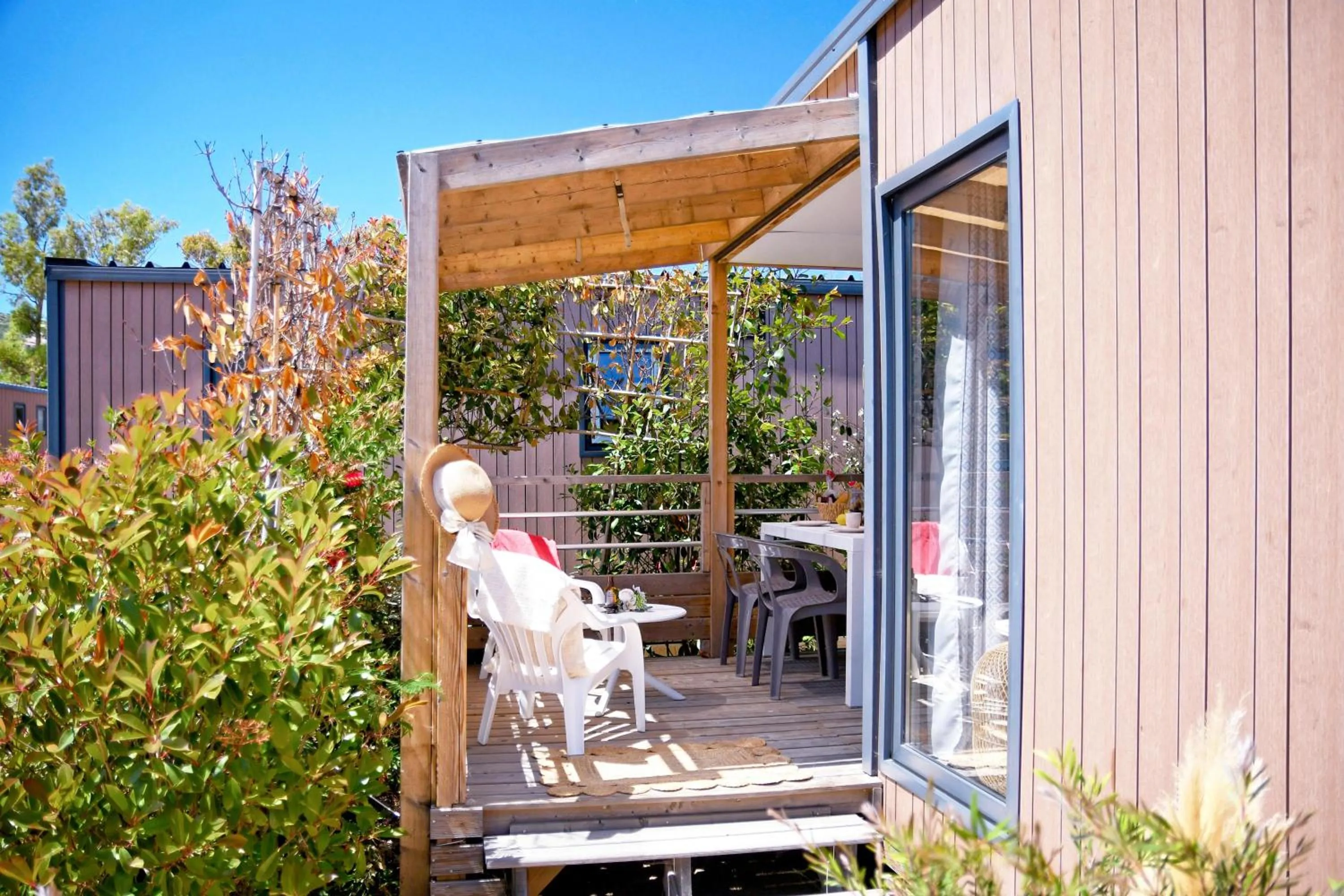 Patio in Camping Bella Vista