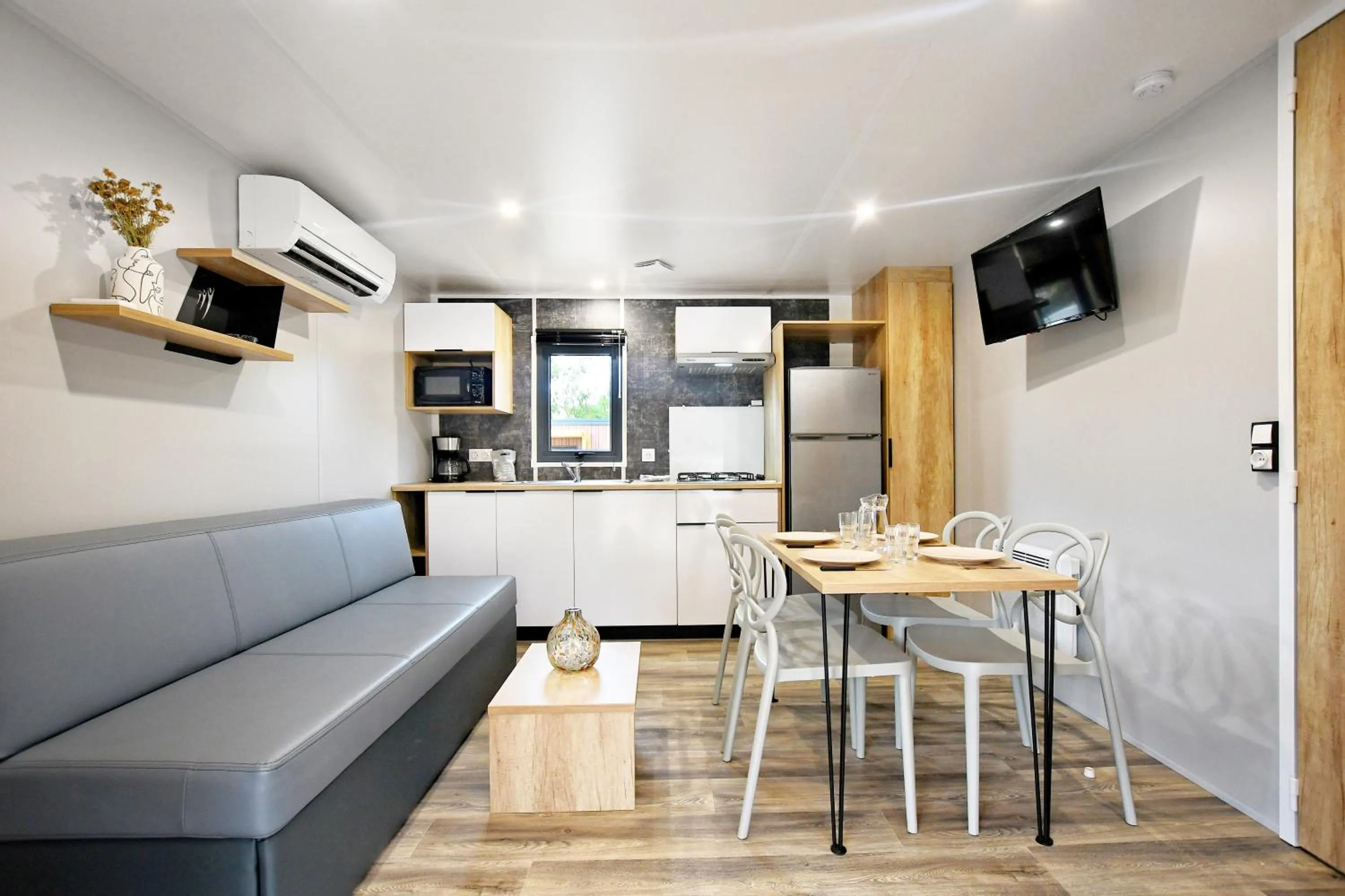 Living room in Camping Bella Vista