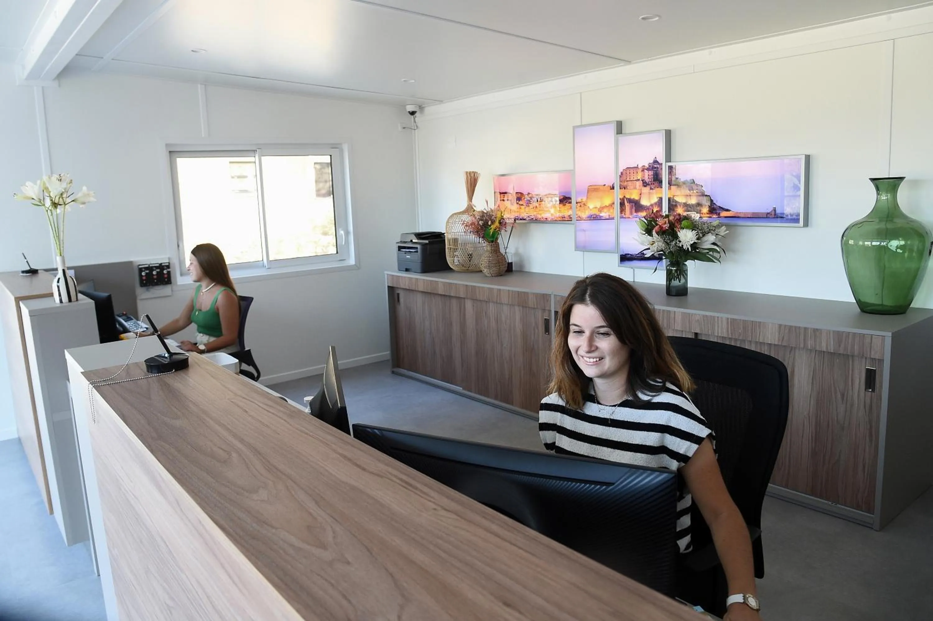 Lobby or reception in Camping Bella Vista