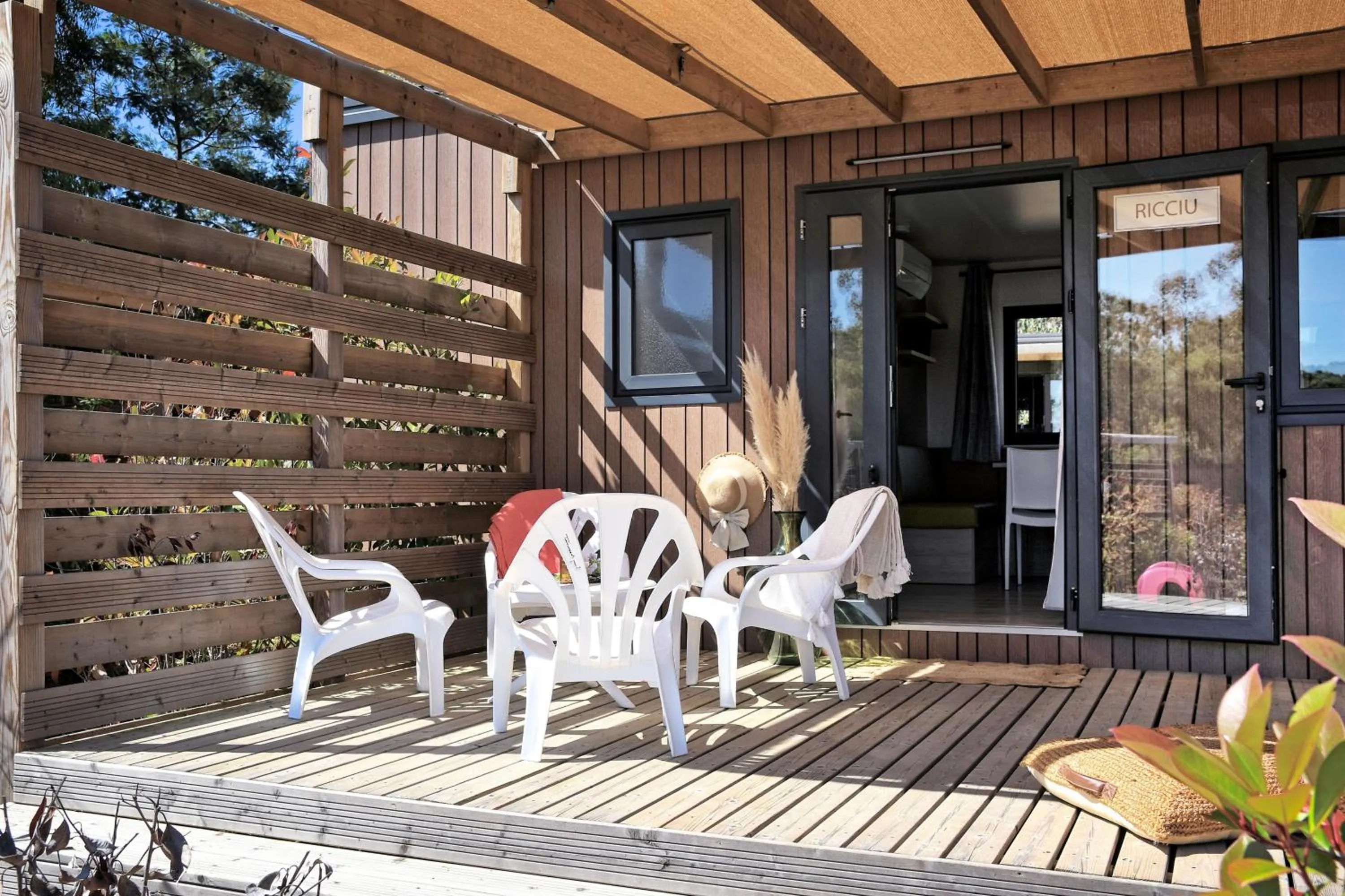 Patio in Camping Bella Vista