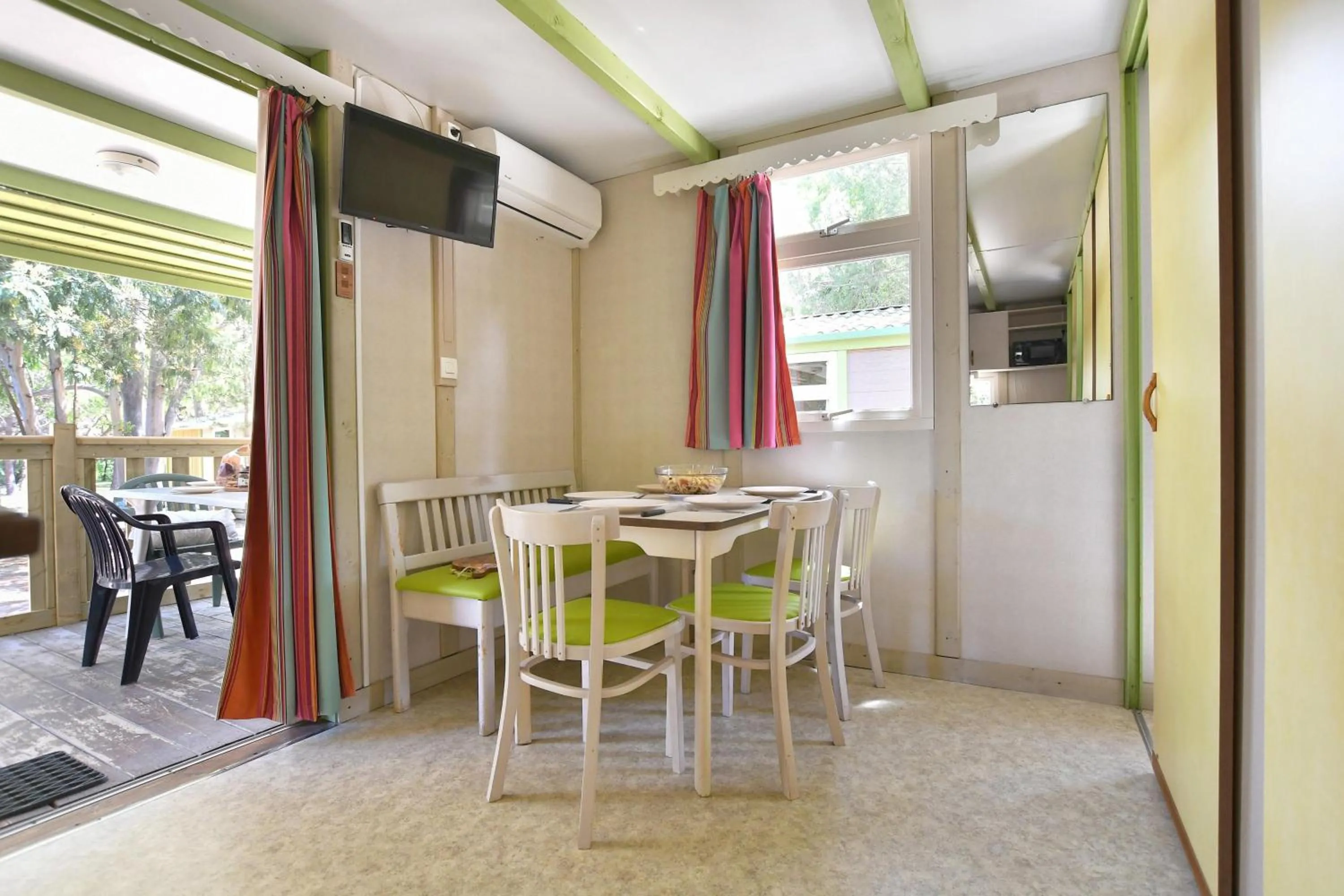 Living room in Camping Bella Vista