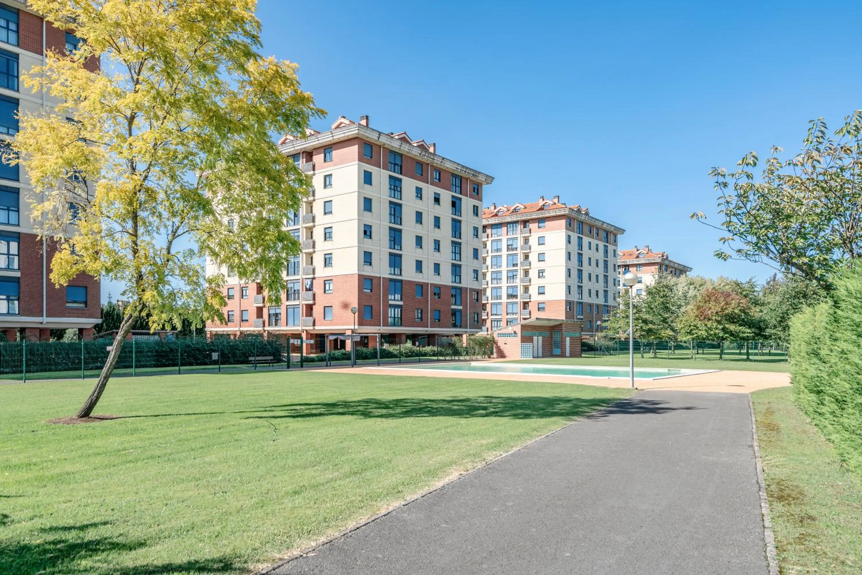 Garden view in Apartamentos Alday