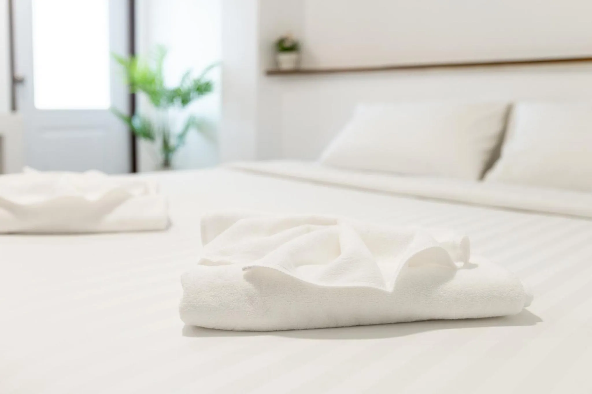 towels, Bed in Grand Sattahip Hotel by BSH