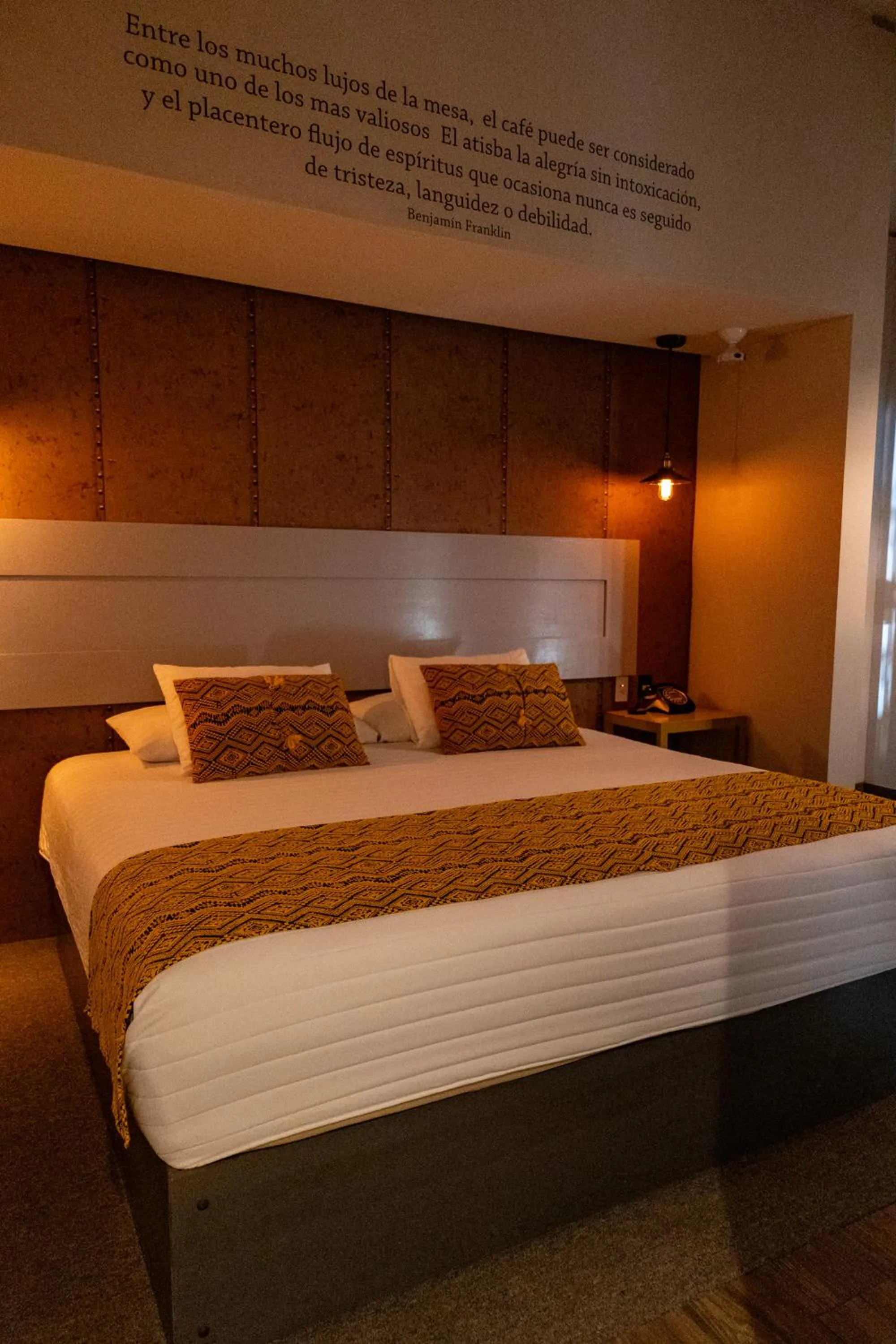 Bed in Corazón Del Café Hotel Boutique