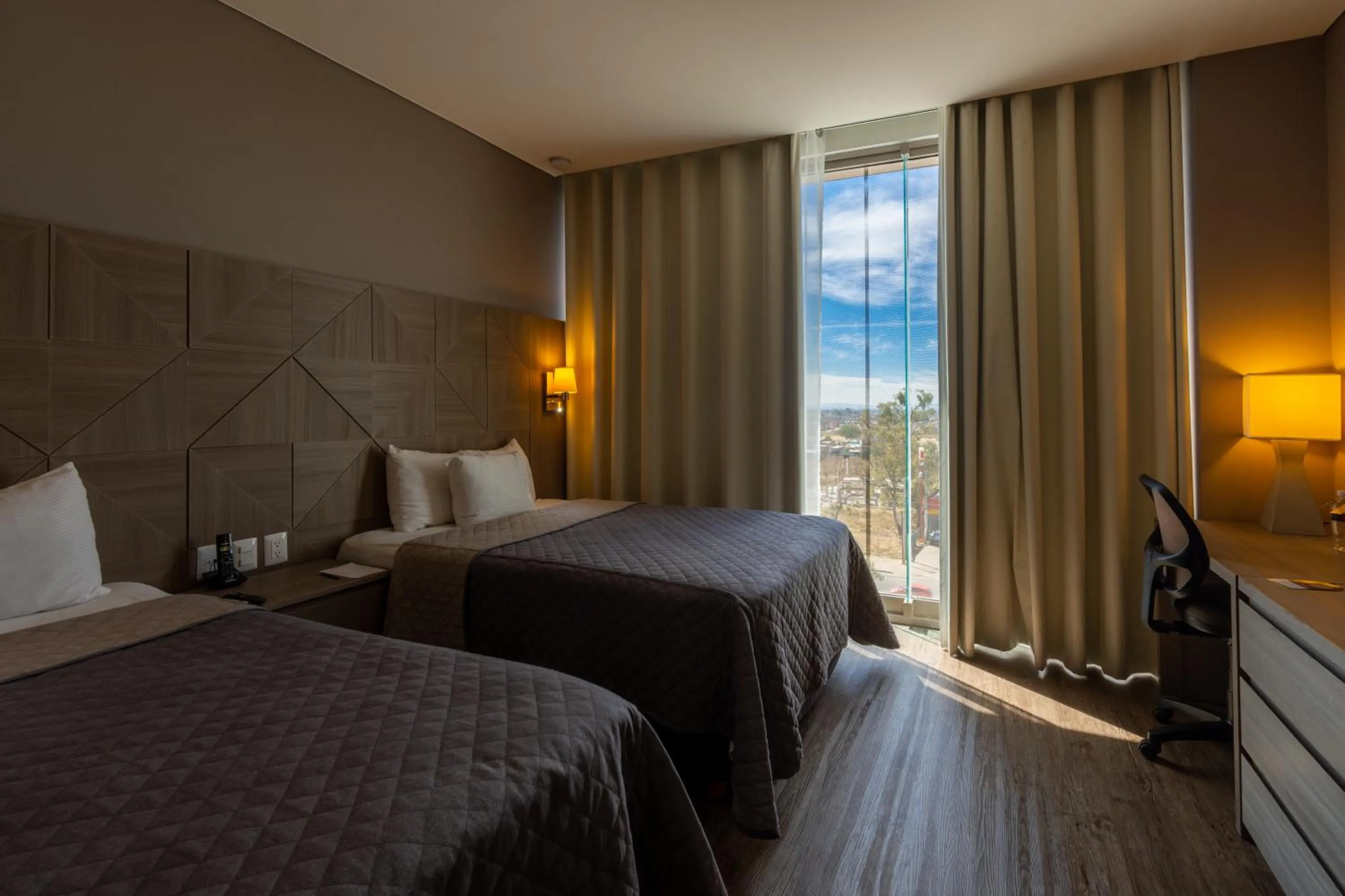 Decorative detail, Bed in Hotel Glow Point - Mulza