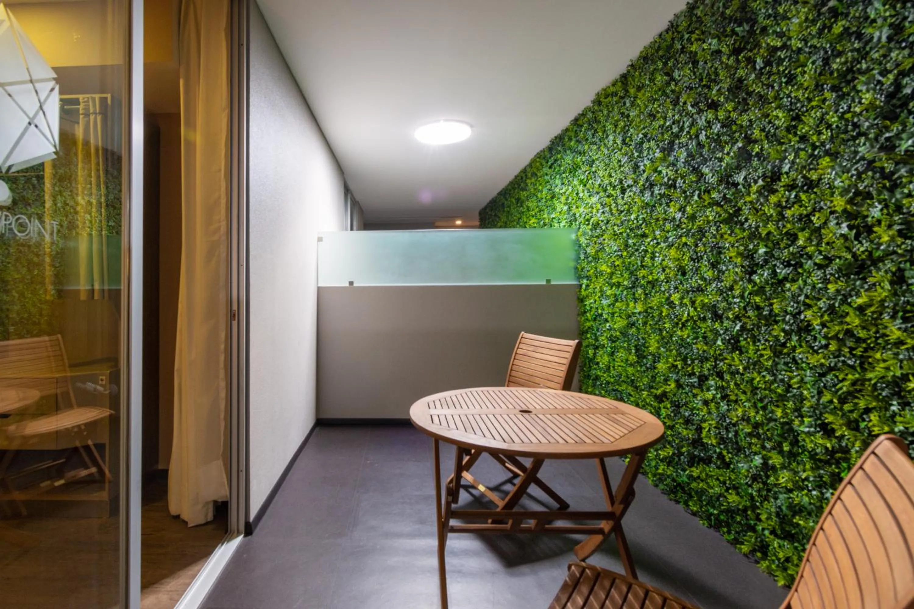 Balcony/Terrace in Hotel Glow Point - Mulza