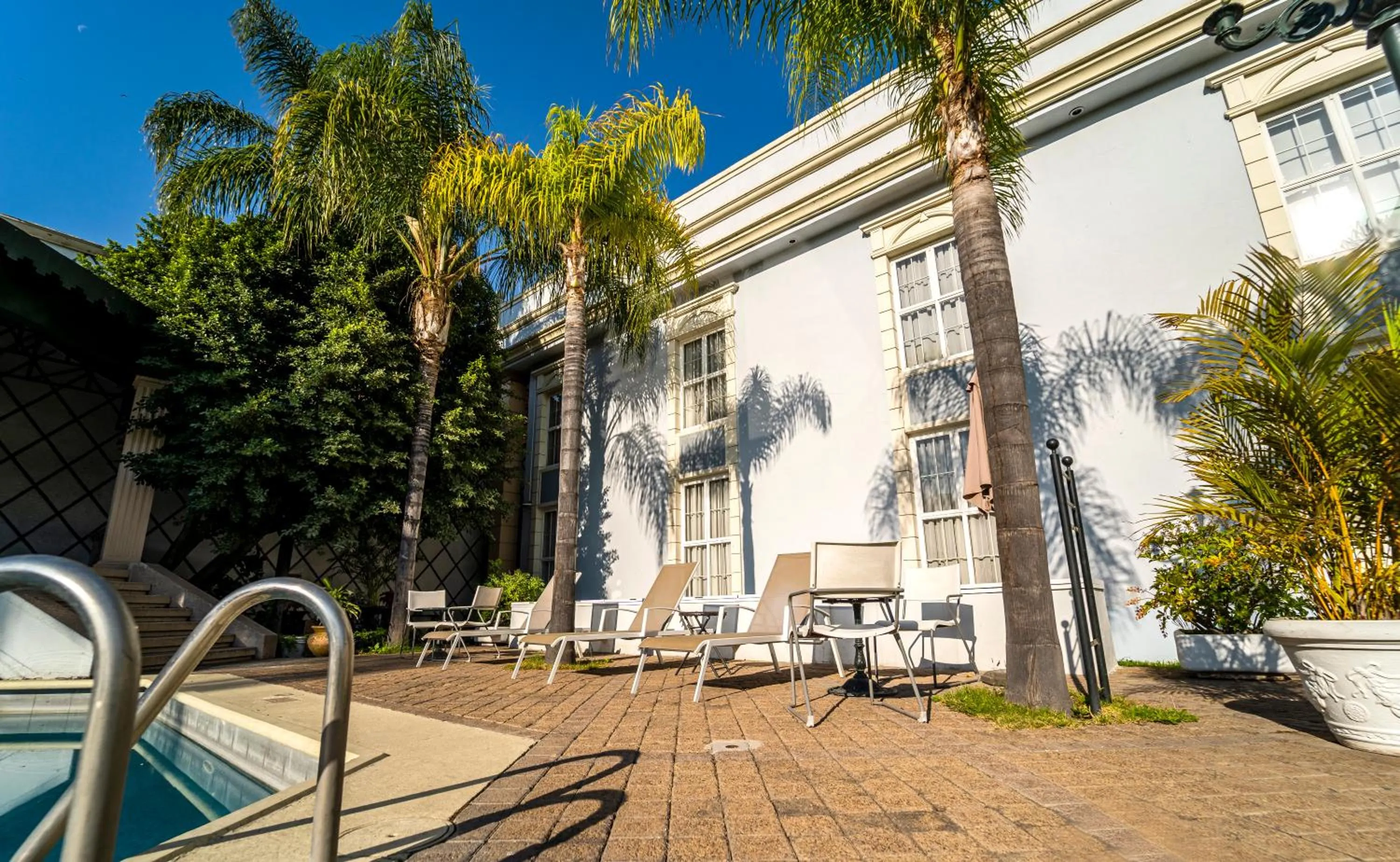 Patio in Hotel Alameda Grand