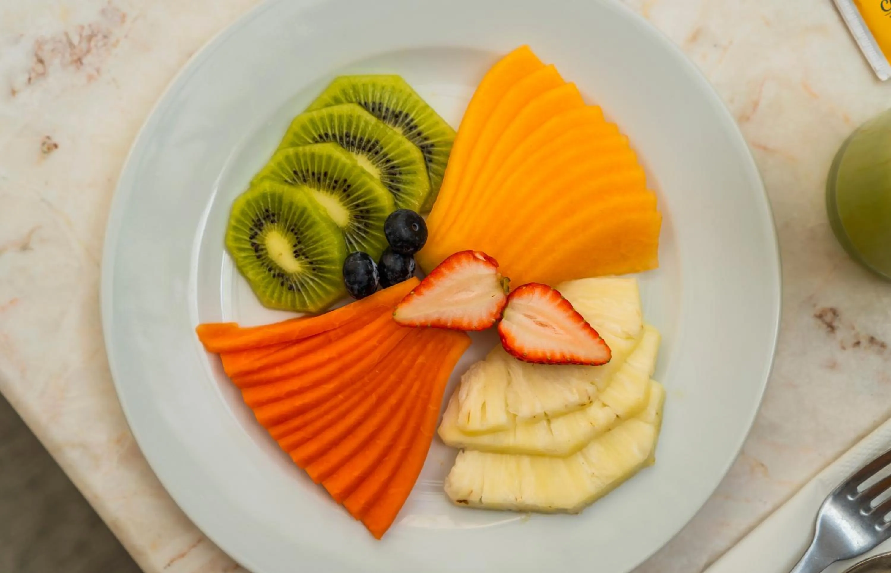 Continental breakfast in Hotel Alameda Grand