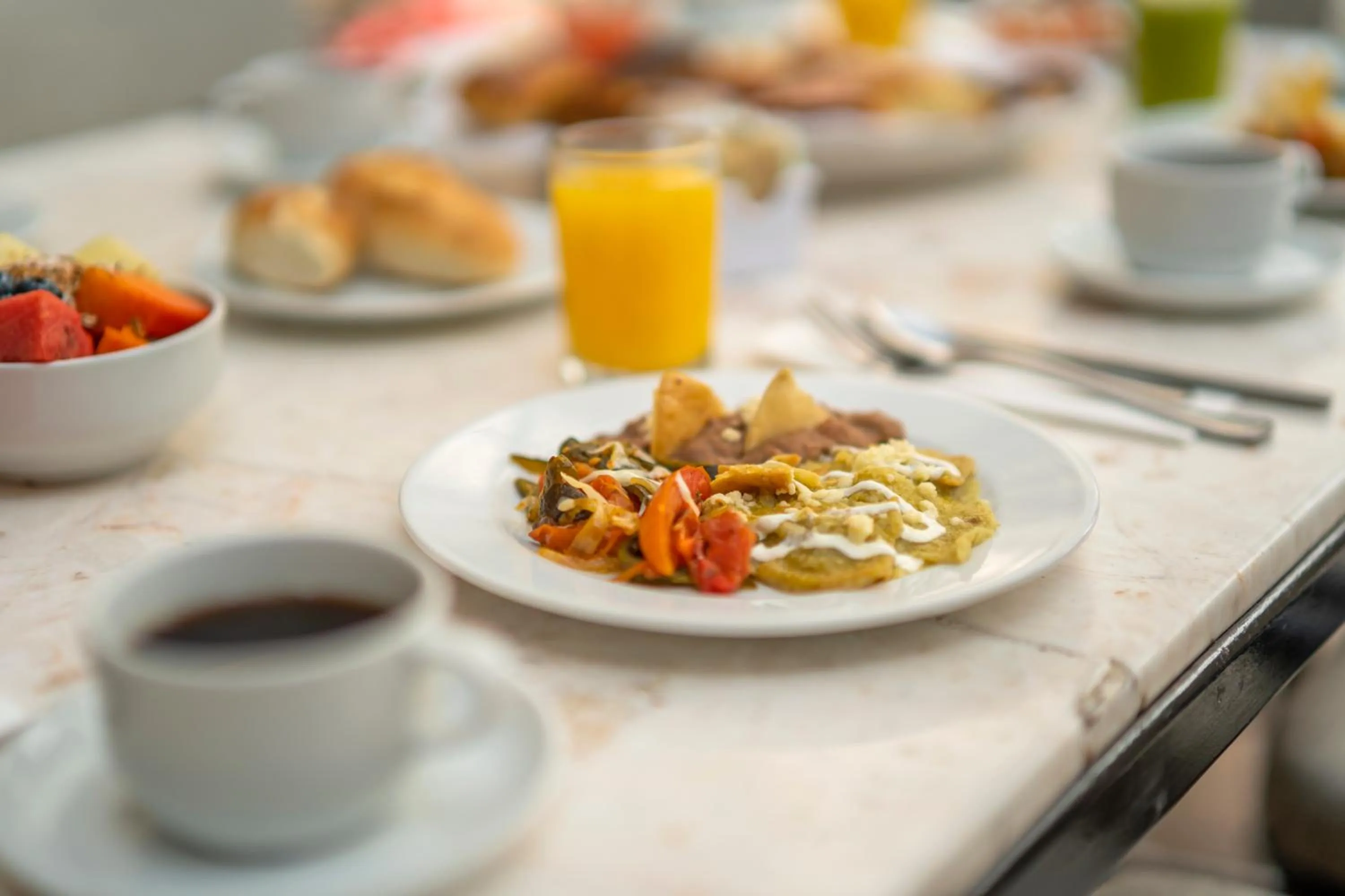 Breakfast in Hotel Alameda Grand