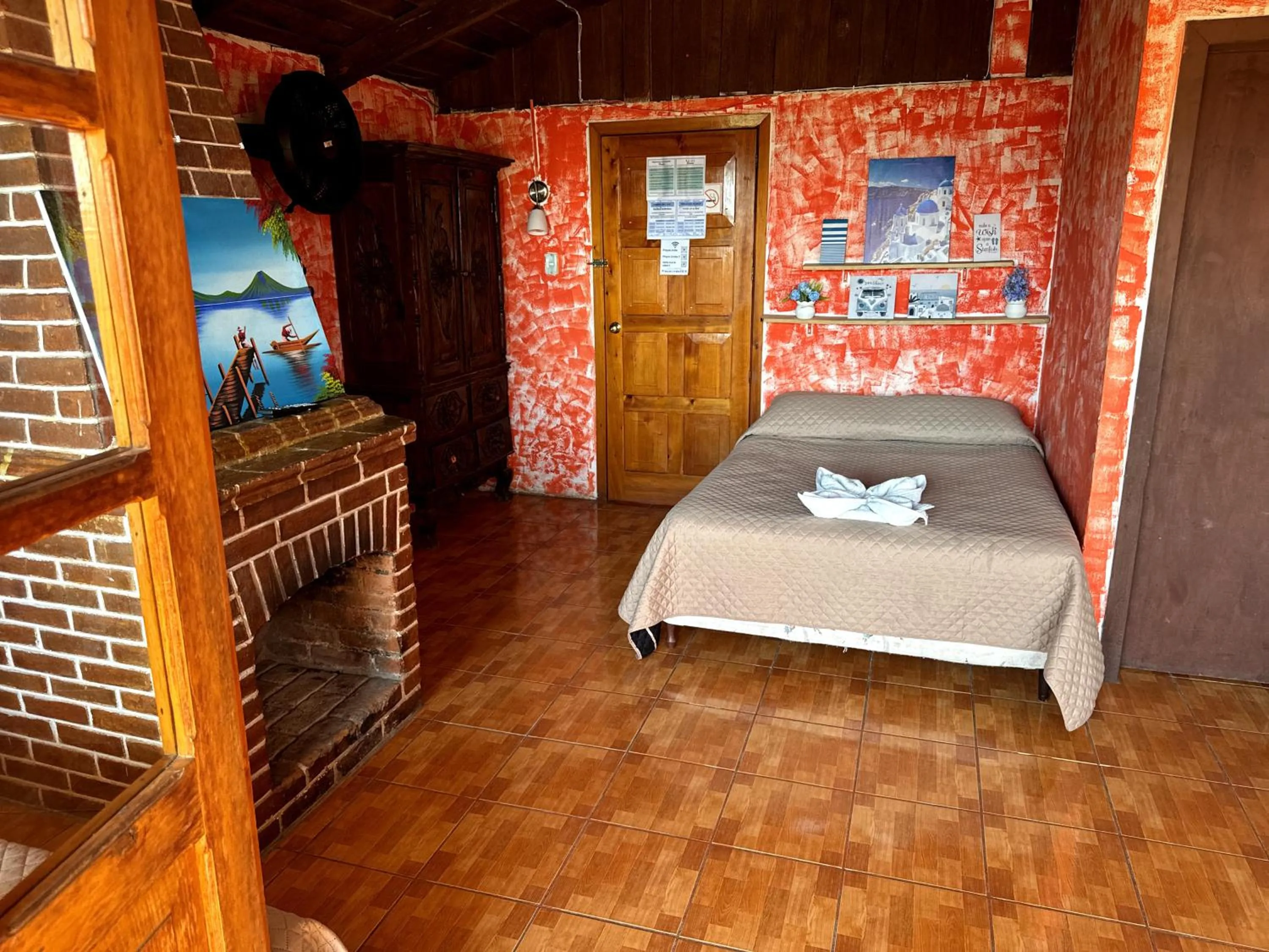 Bed in Hotel Hanna Resort