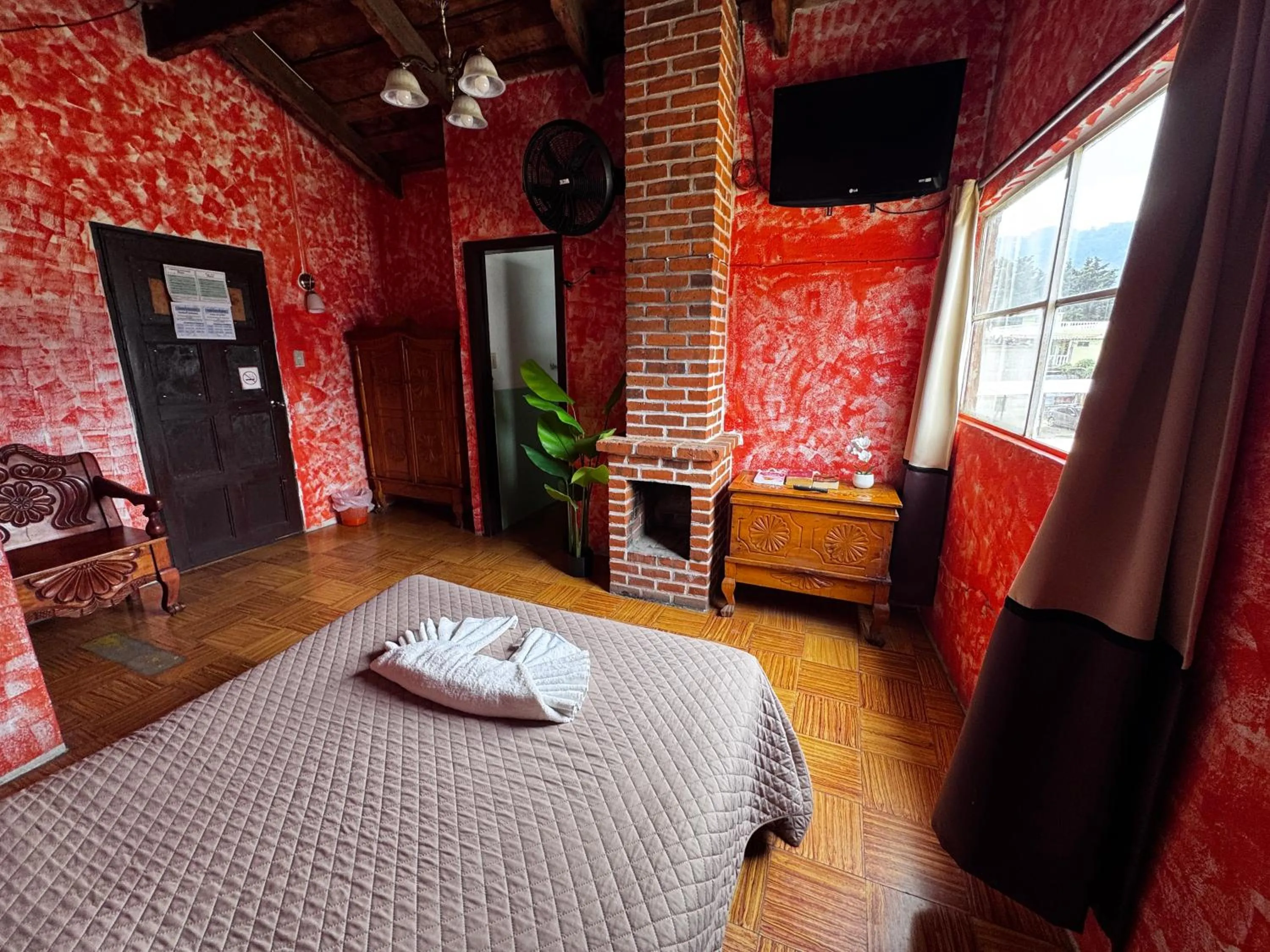 Bed in Hotel Hanna Resort