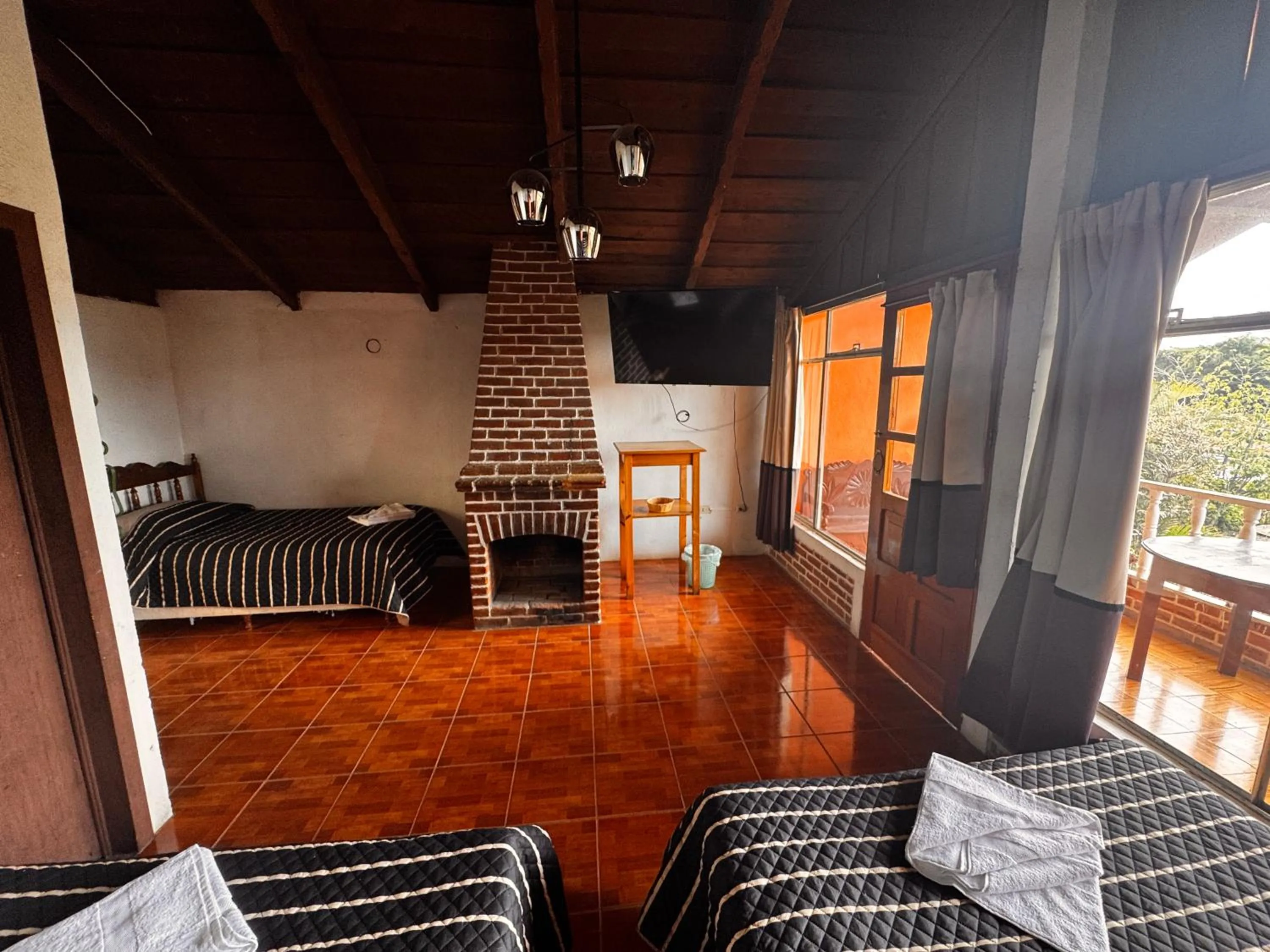 Bed in Hotel Hanna Resort